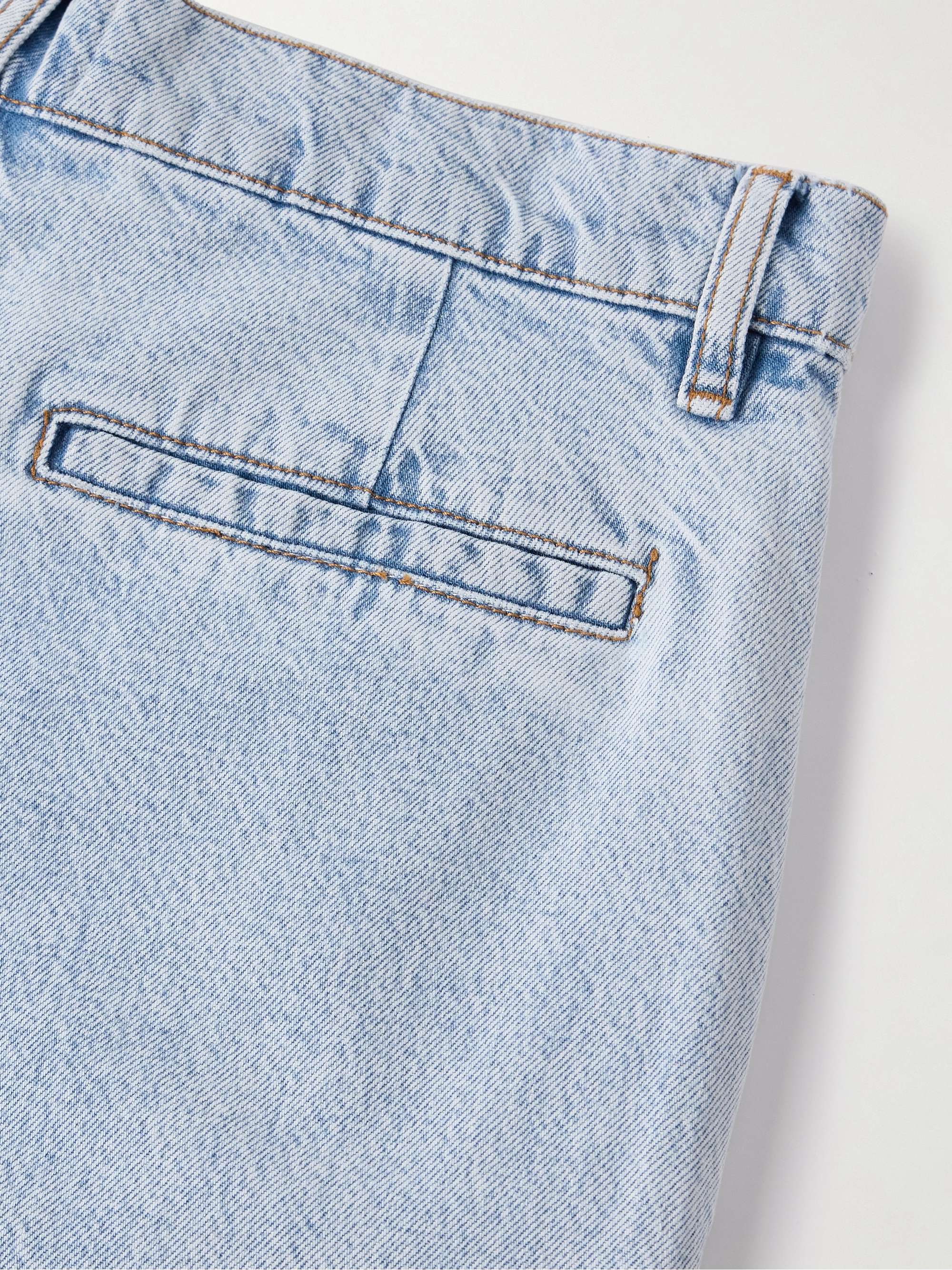 The Wide Trouser high-rise wide-leg organic jeans view