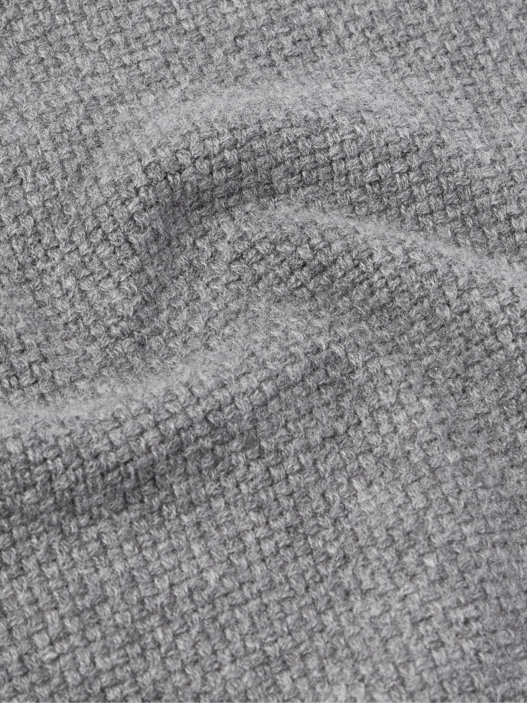 Intrecciato Cashmere-Blend Sweater view