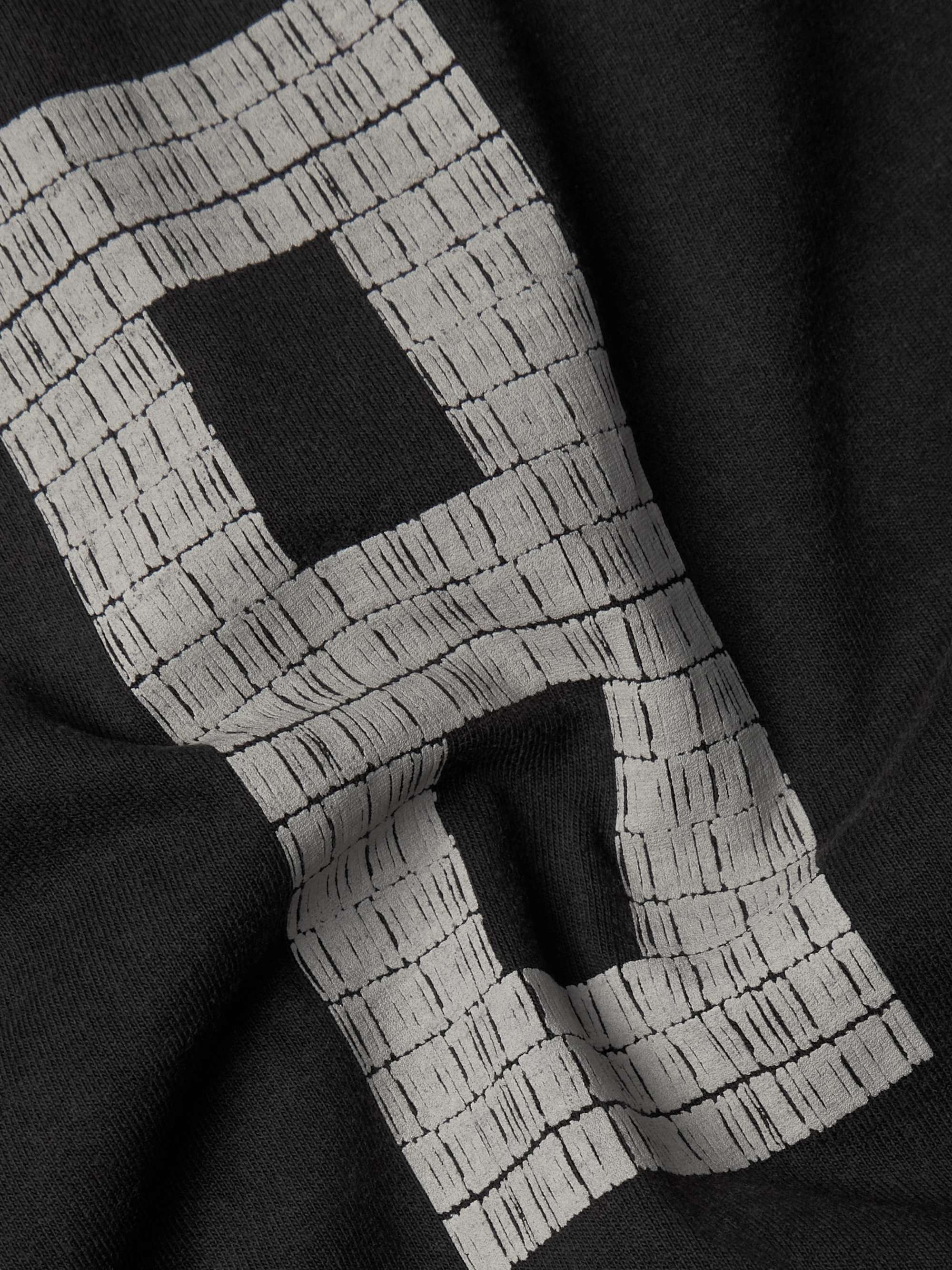 8 Oversized Logo-Print Cotton-Jersey T-Shirt view