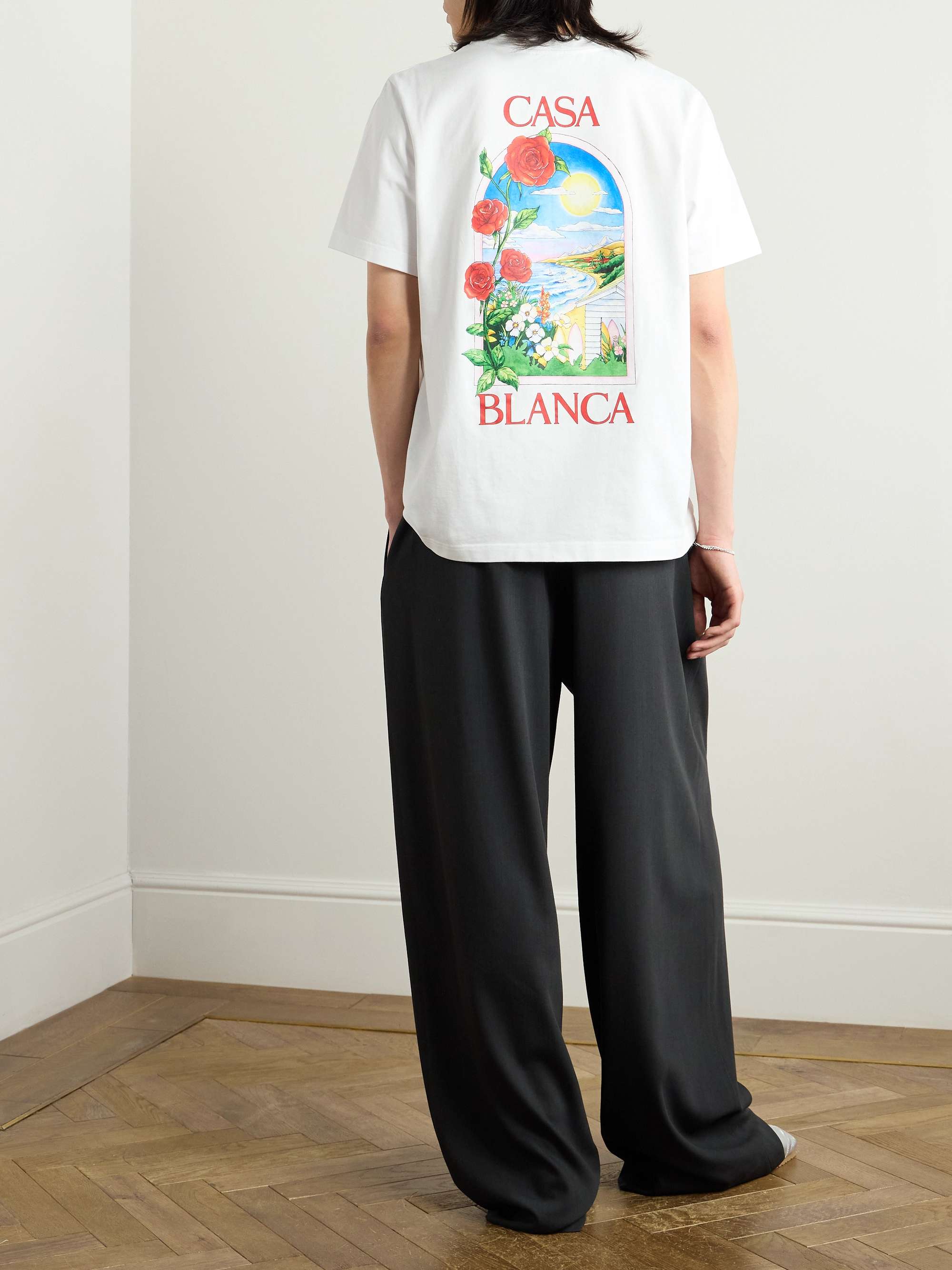 LA Days Logo-Print Organic Cotton-Jersey T-Shirt view