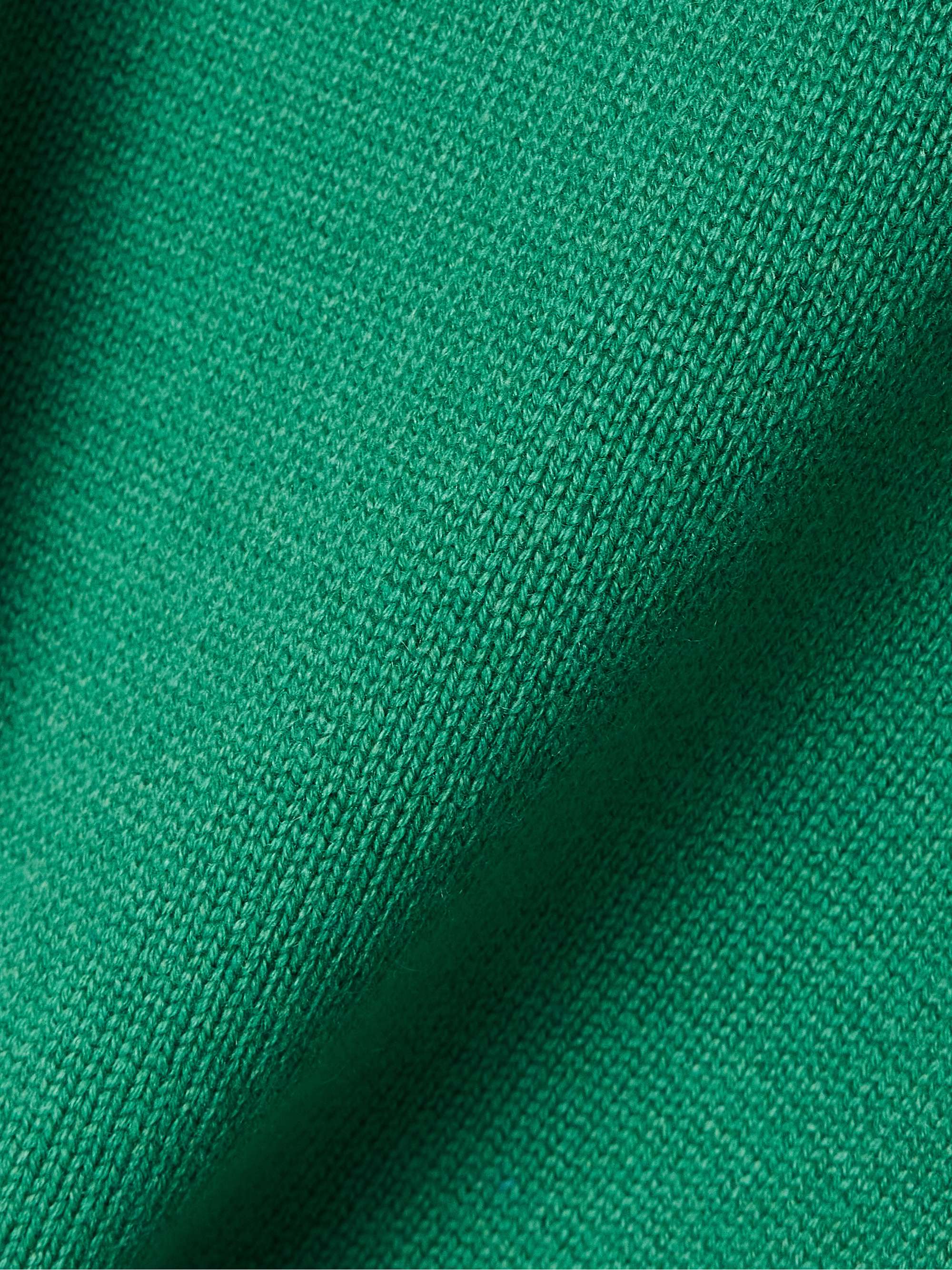 Cashmere zip-up hoodie view