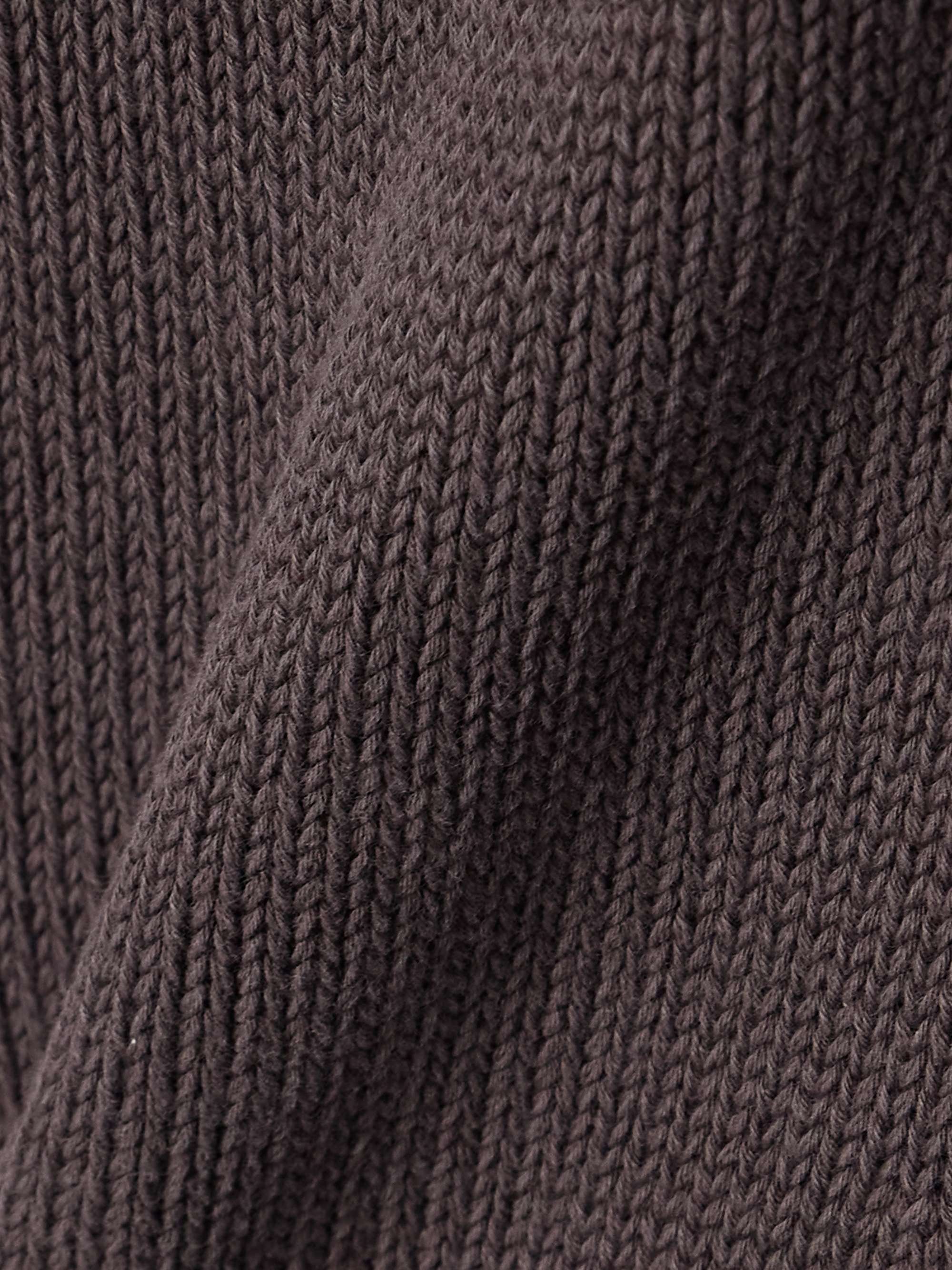 Sculpt knitted cotton T-shirt view