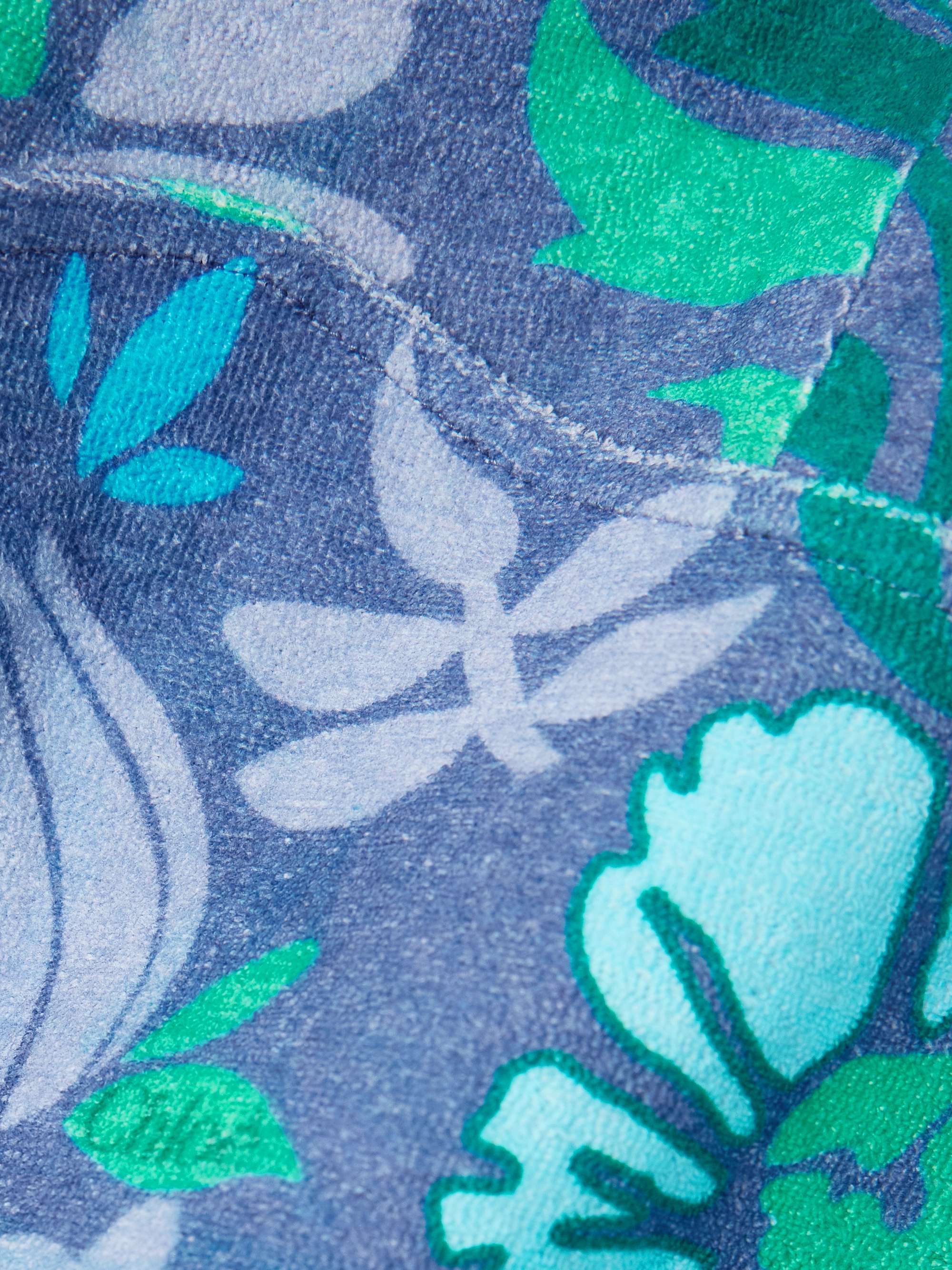 Printed cotton-jersey mini dress view