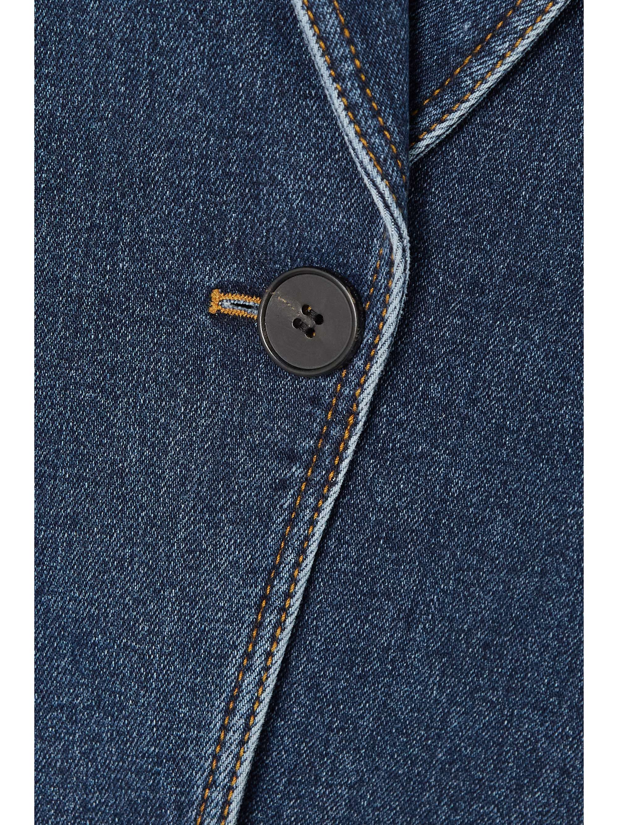 Denim blazer view