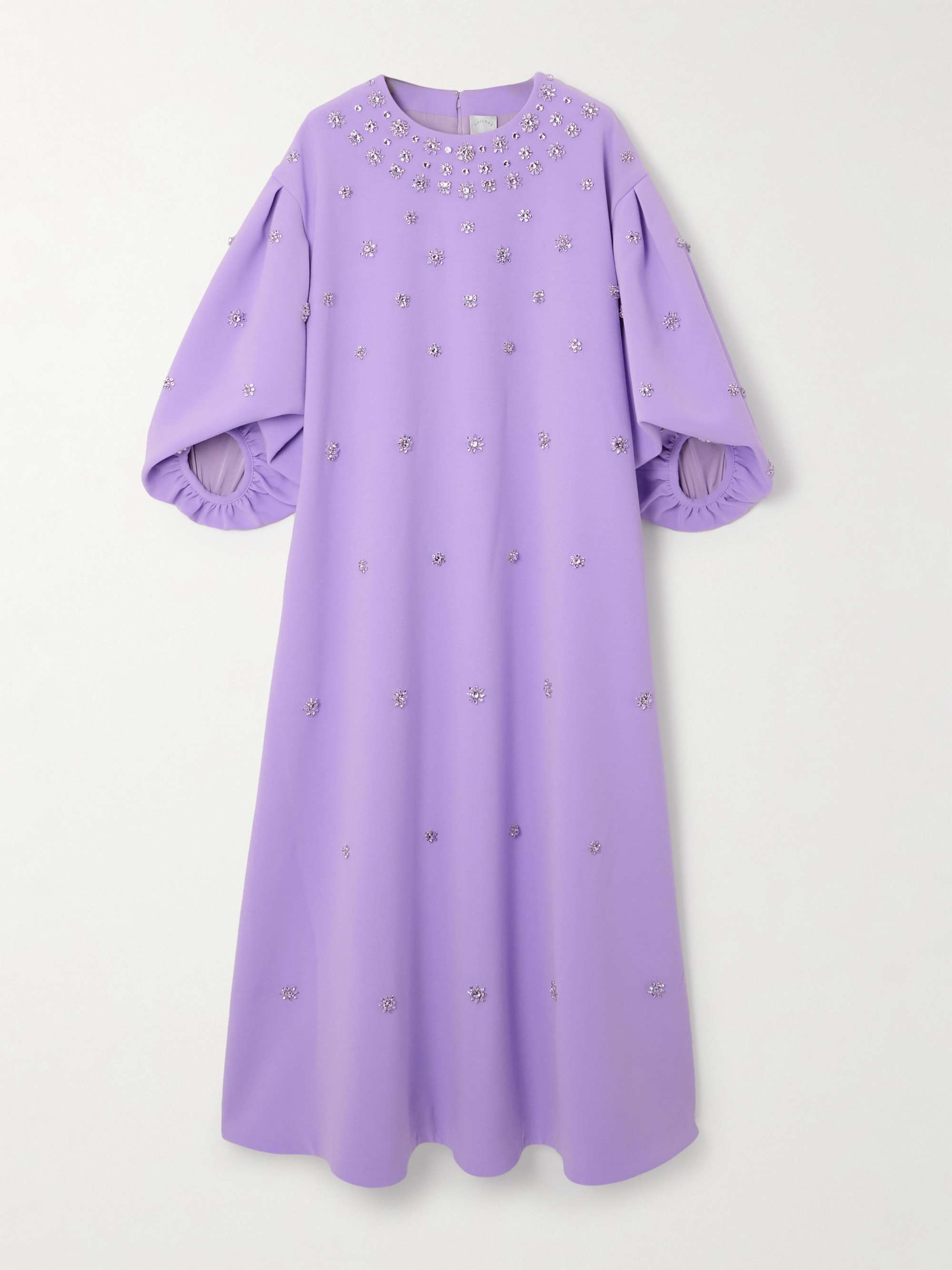 Tilda embellished recycled-crepe gown view