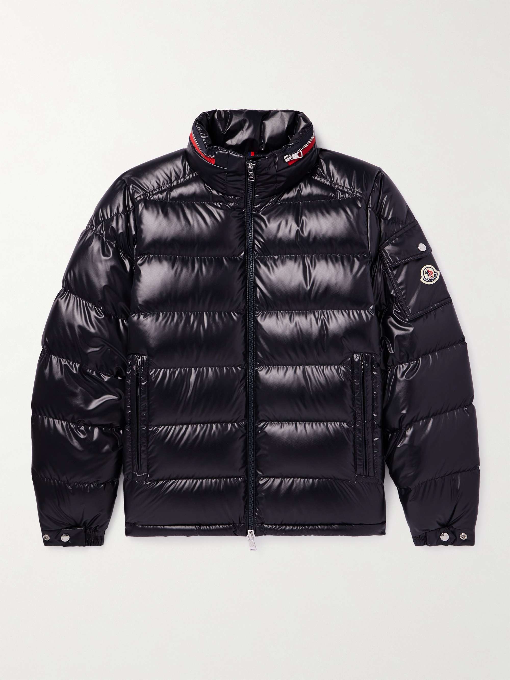 Bourne Logo-Appliquéd Quilted Shell Down Jacket view