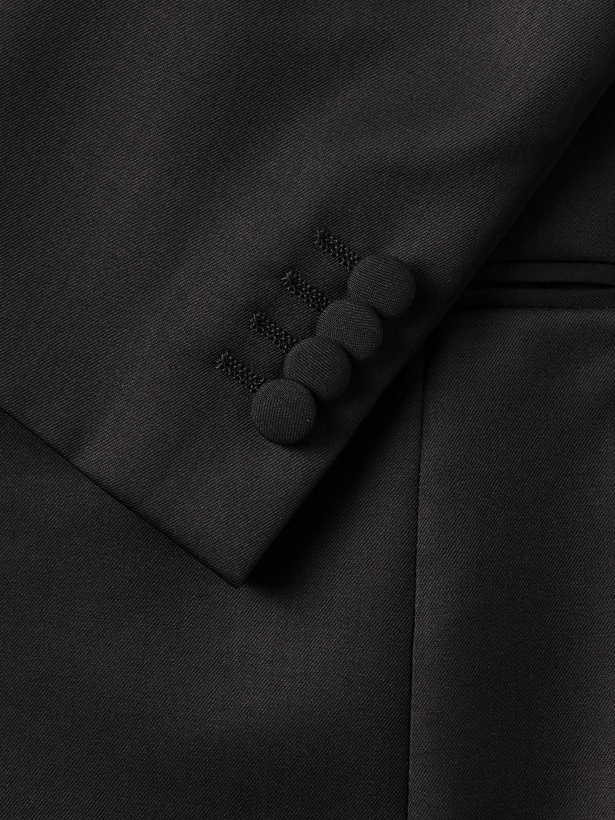 Slim-Fit Satin-Trimmed Wool and Mohair-Blend Tuxedo Jacket view