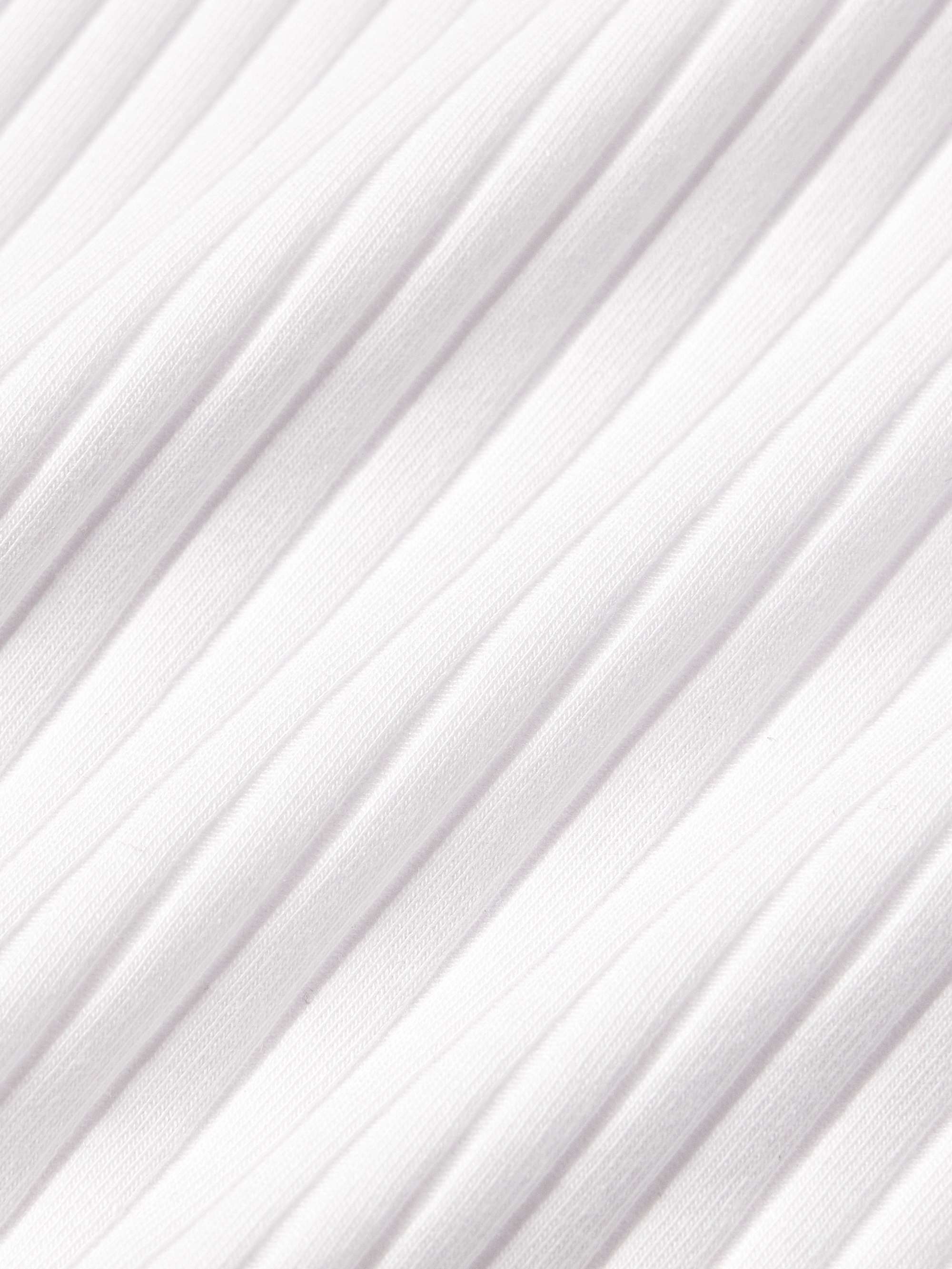 Ribbed Stretch-Cotton and Modal-Blend Tank Top view