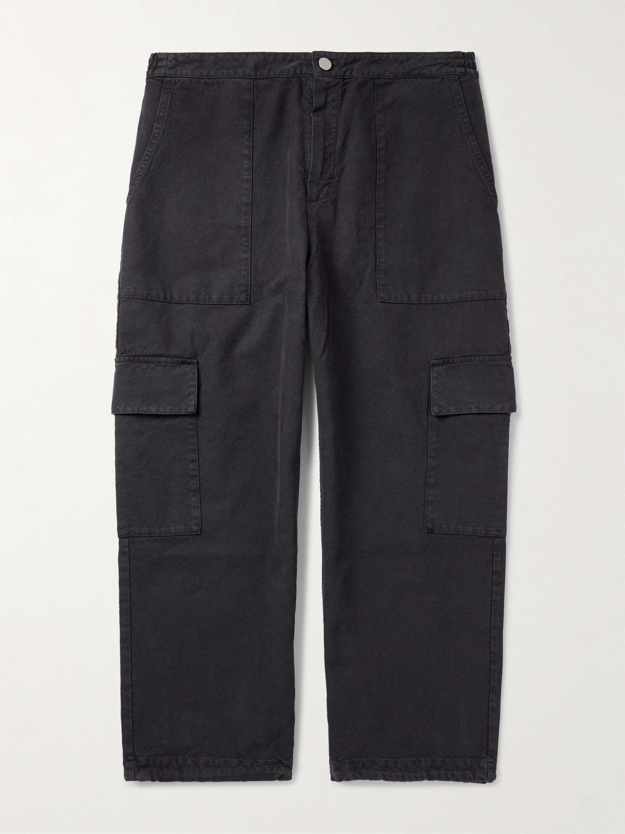 Tarun Tapered Cotton-Canvas Cargo Trousers view
