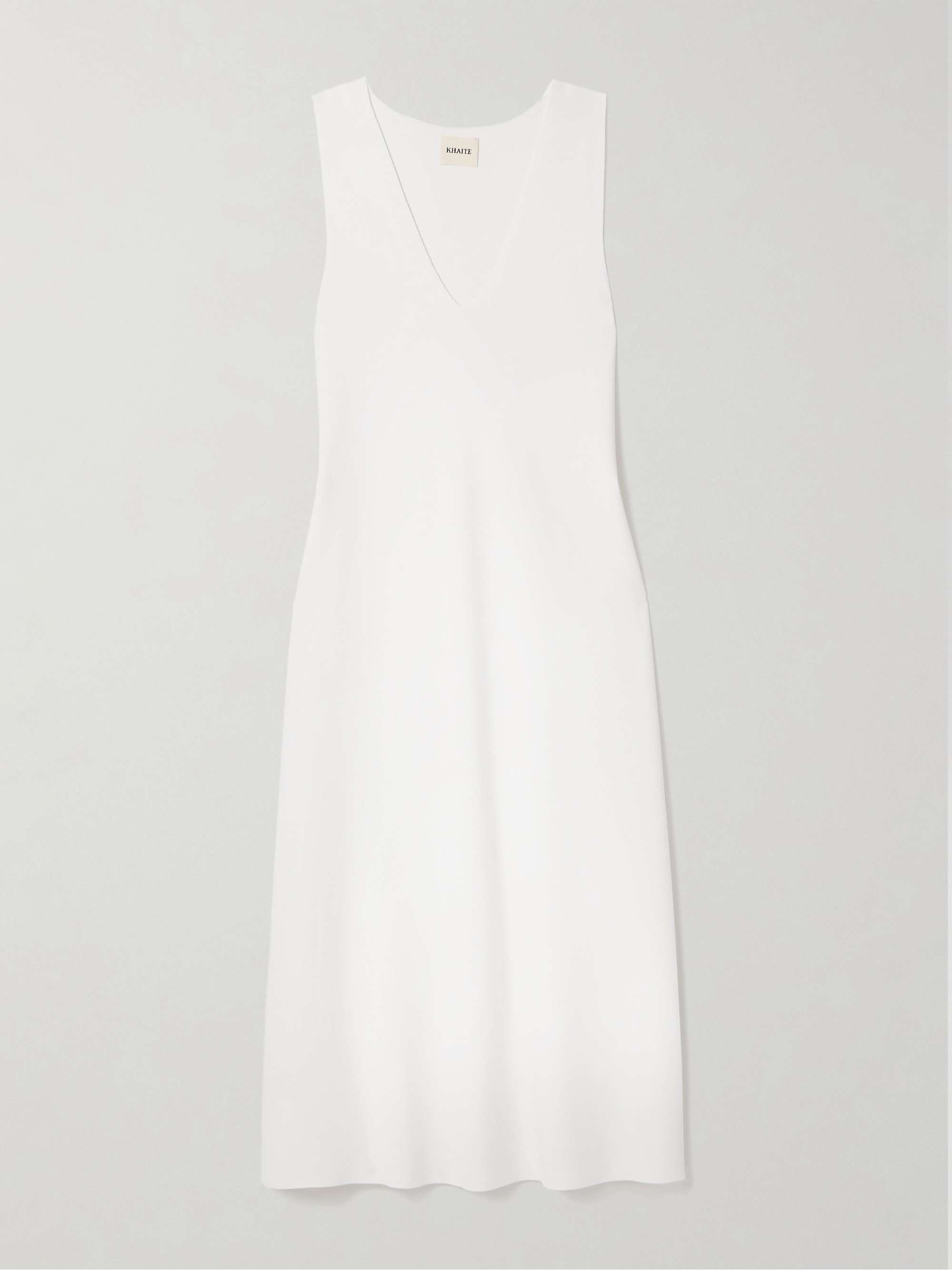Keran stretch-knit midi dress view