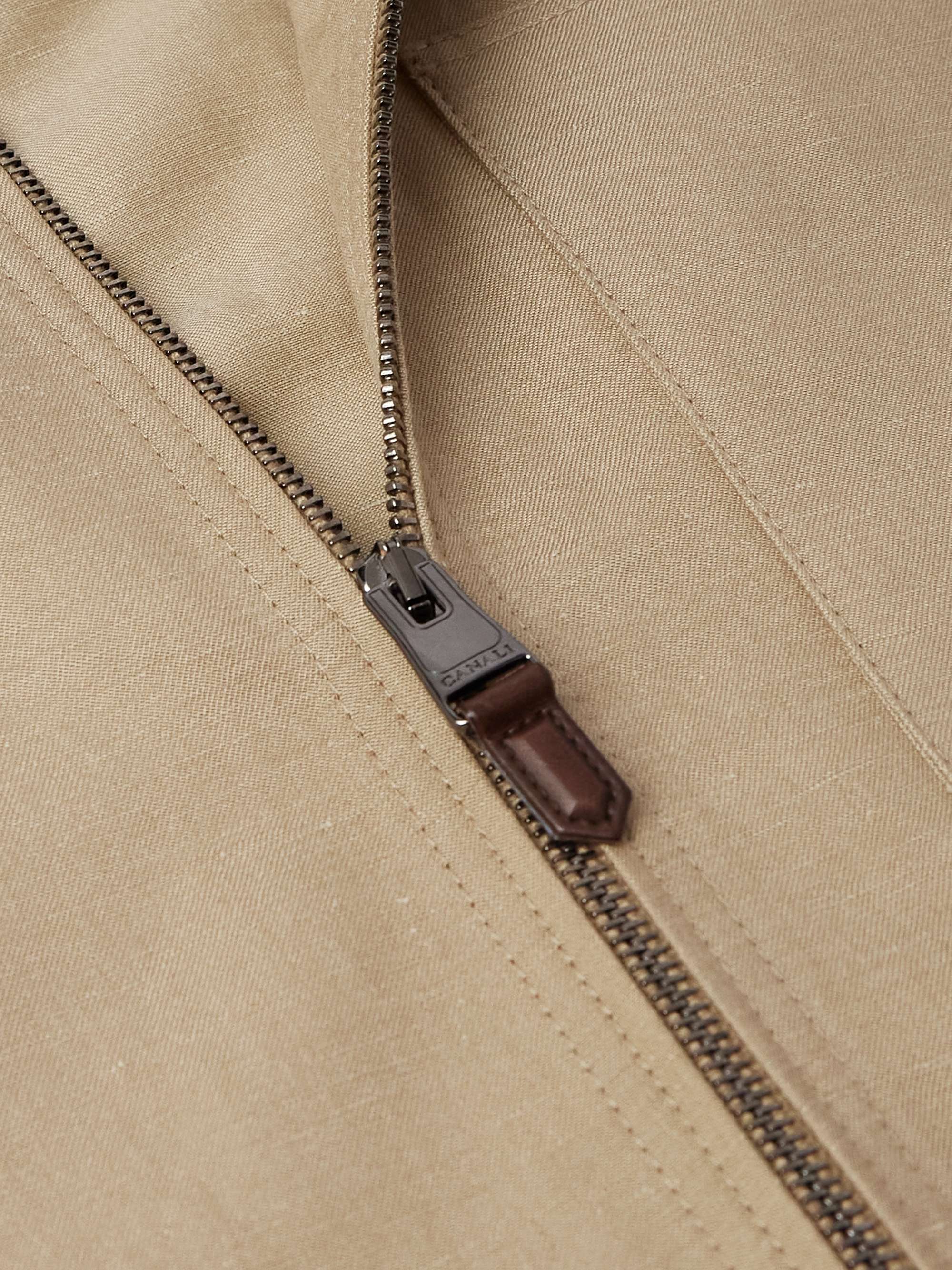 Linen and Silk-Blend Jacket view