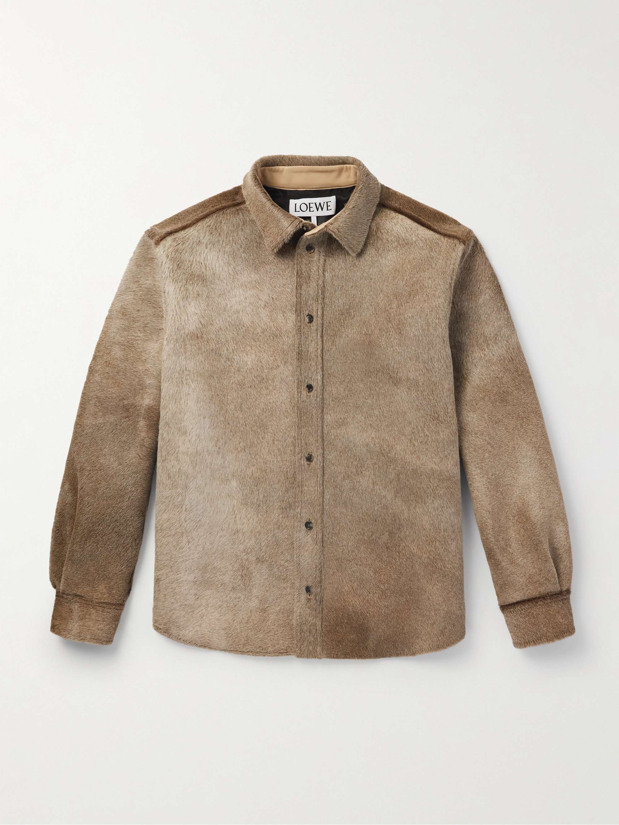 Calf Hair Overshirt view
