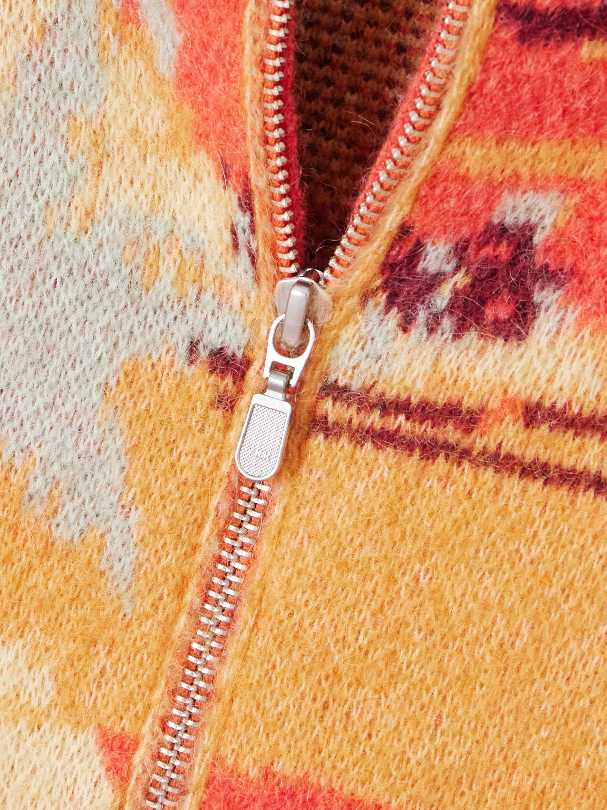 Palm Island jacquard-knit cardigan view