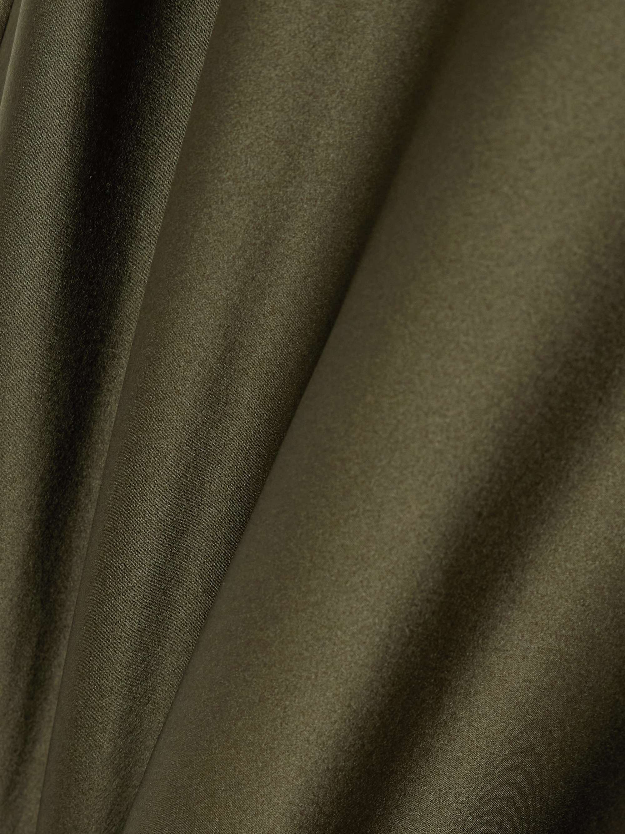 Odin silk-blend satin maxi skirt view