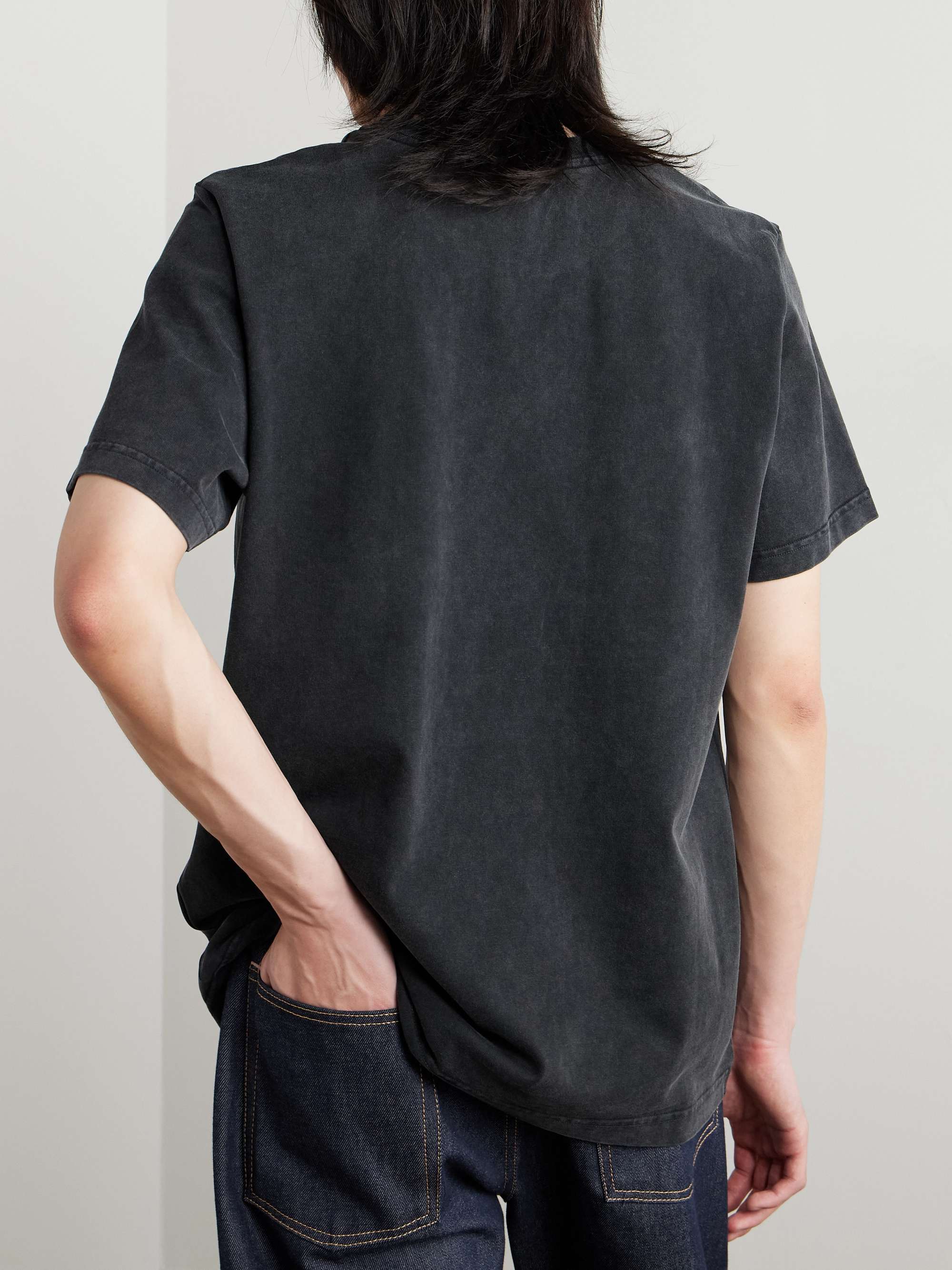 La Prémonition Printed Organic Cotton-Jersey T-Shirt view
