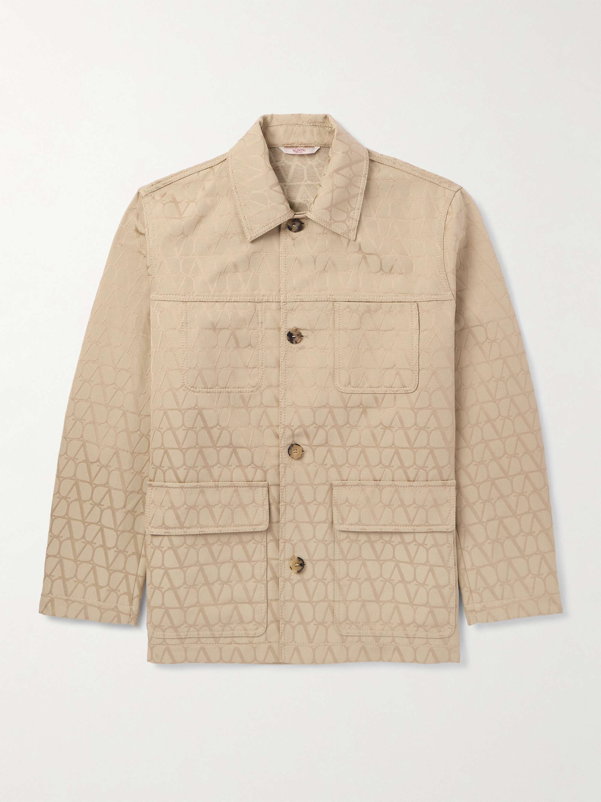 Toile Iconograph Logo-Jacquard Cotton-Blend Jacket view