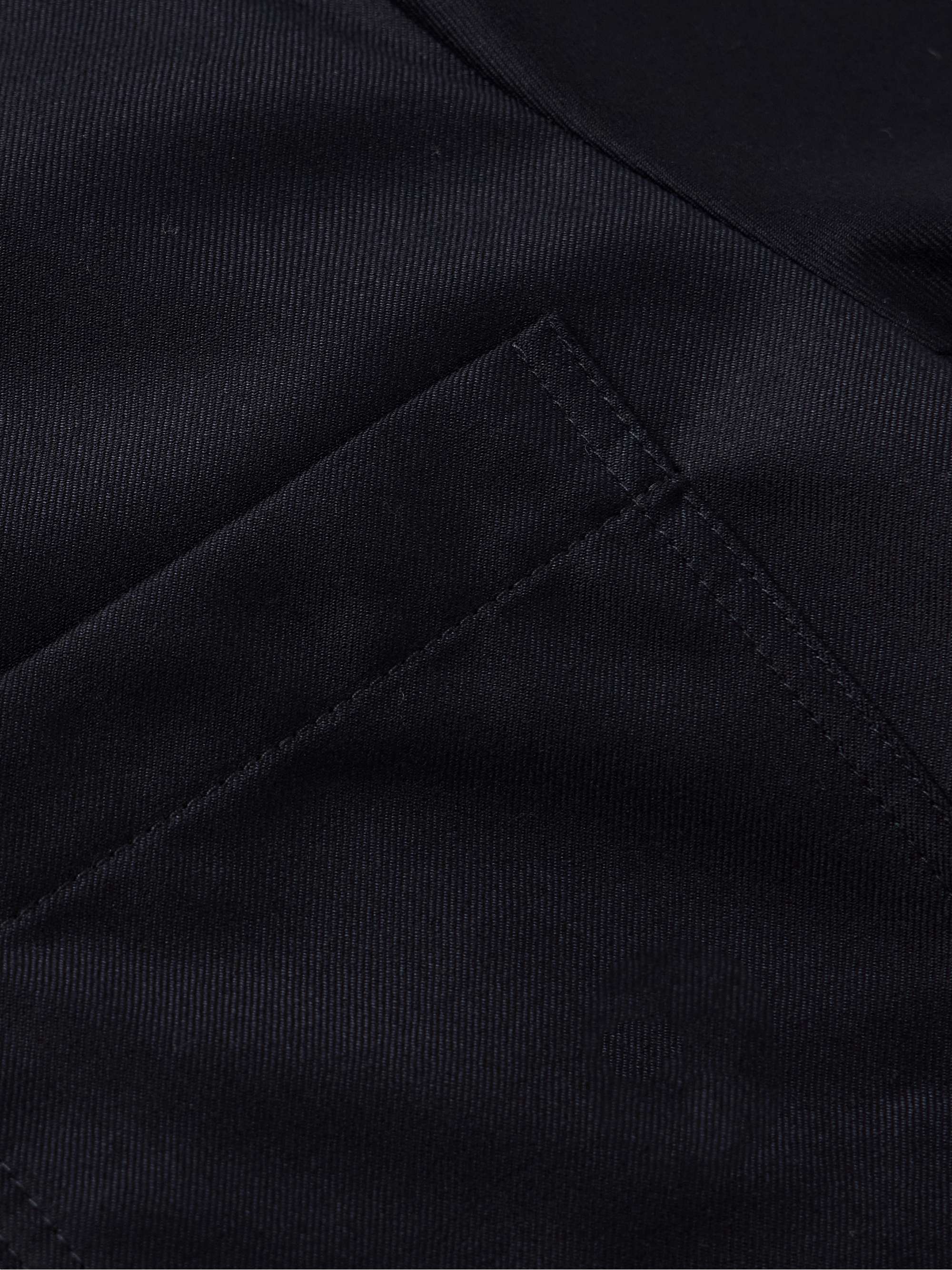 Jeffray Lyocell and Wool-Blend Twill Shirt view