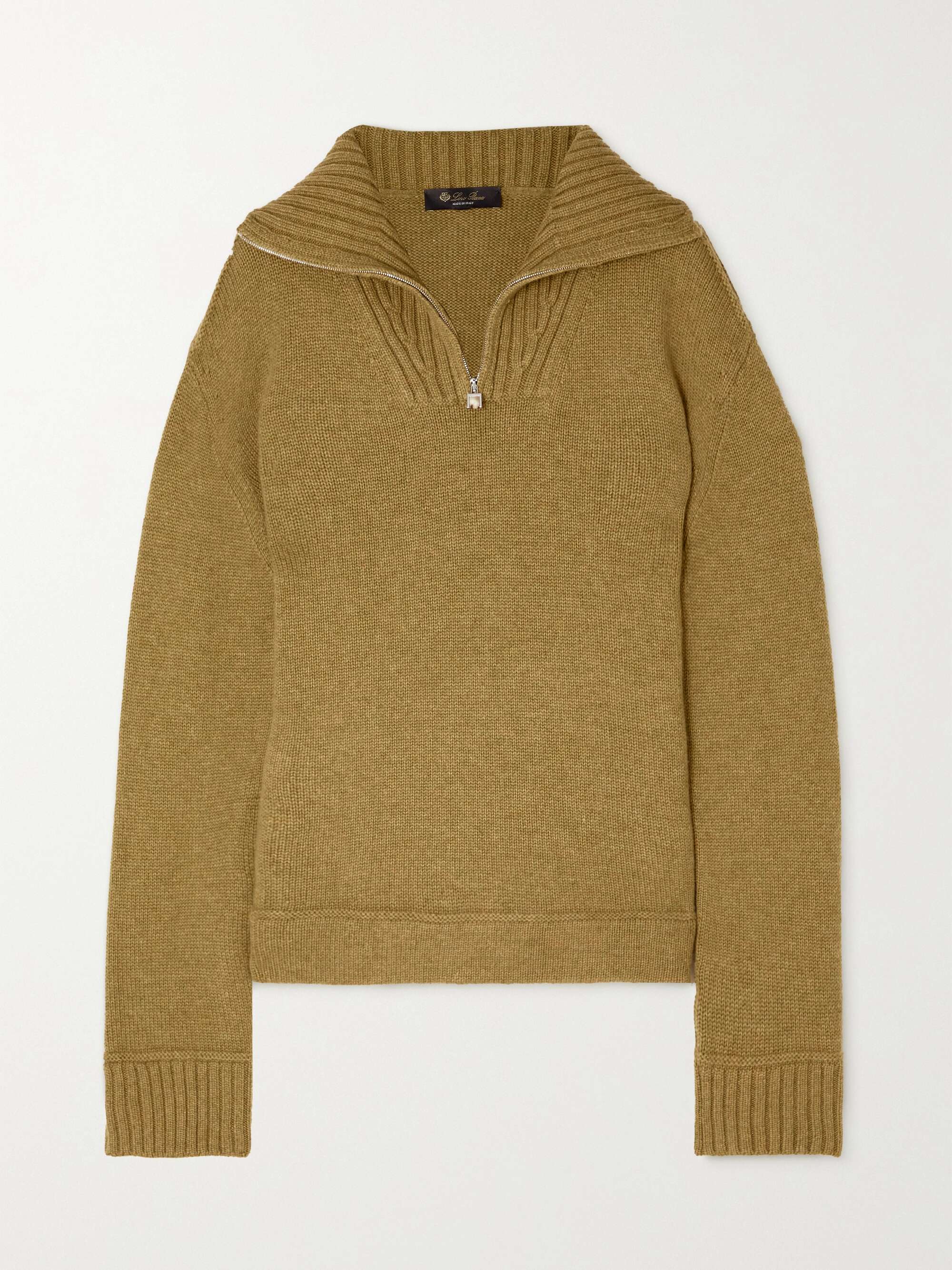 Mélange cashmere sweater view