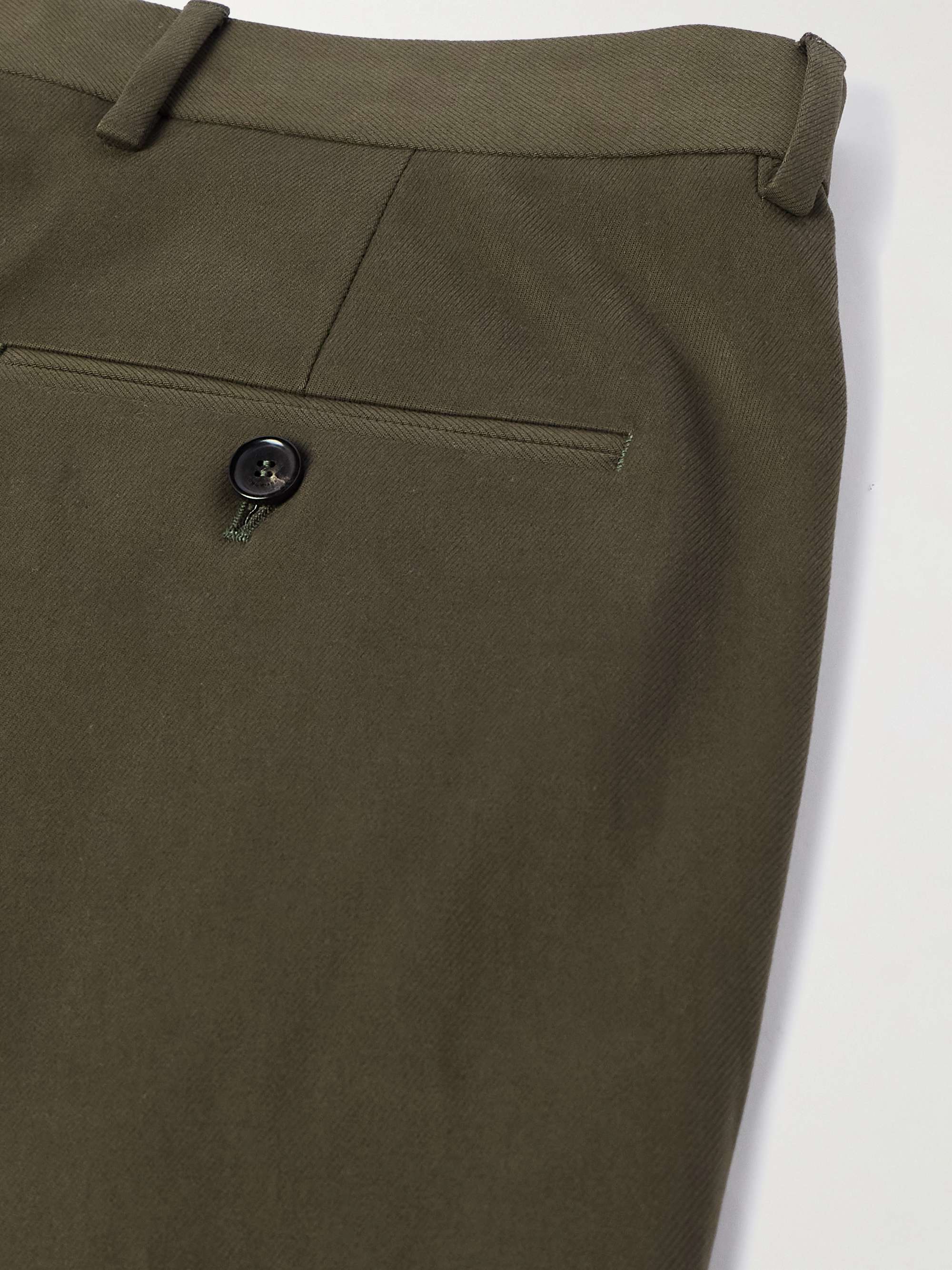 Jarno Austin Straight-Leg Stretch-Cotton Twill Trousers view