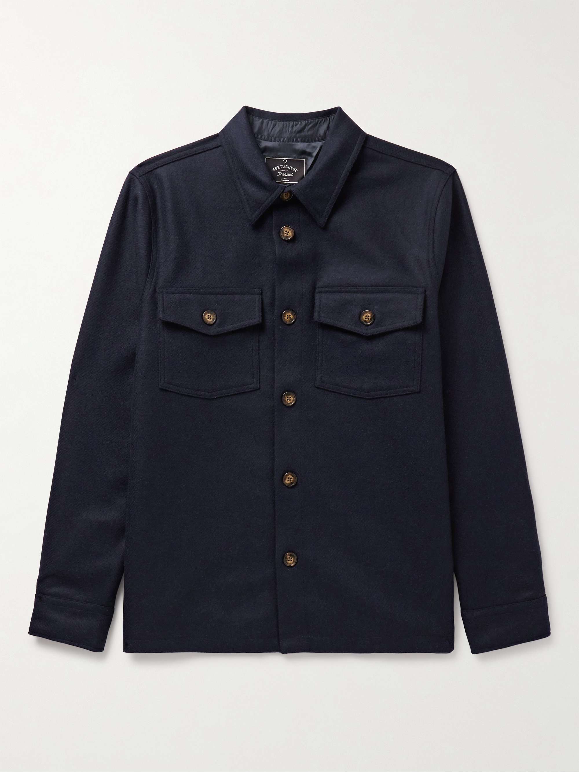 Wool-Tweed Overshirt view
