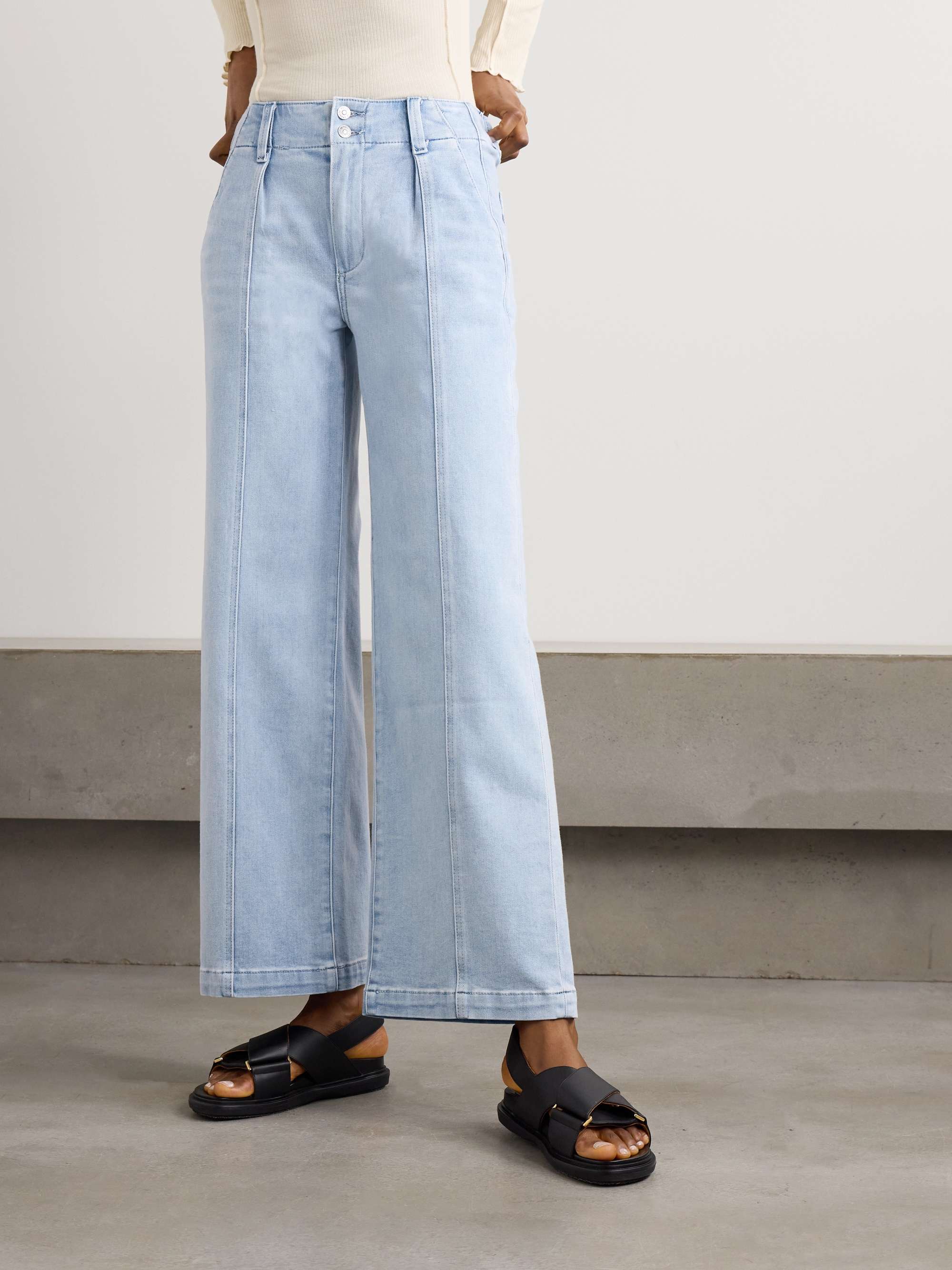Brooklyn wide-leg jeans view