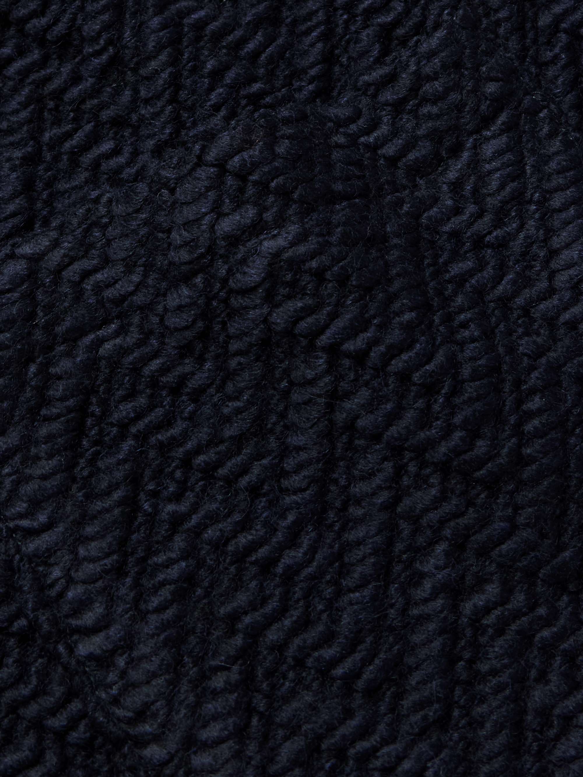 Herringbone Jacquard-Knit Cardigan view