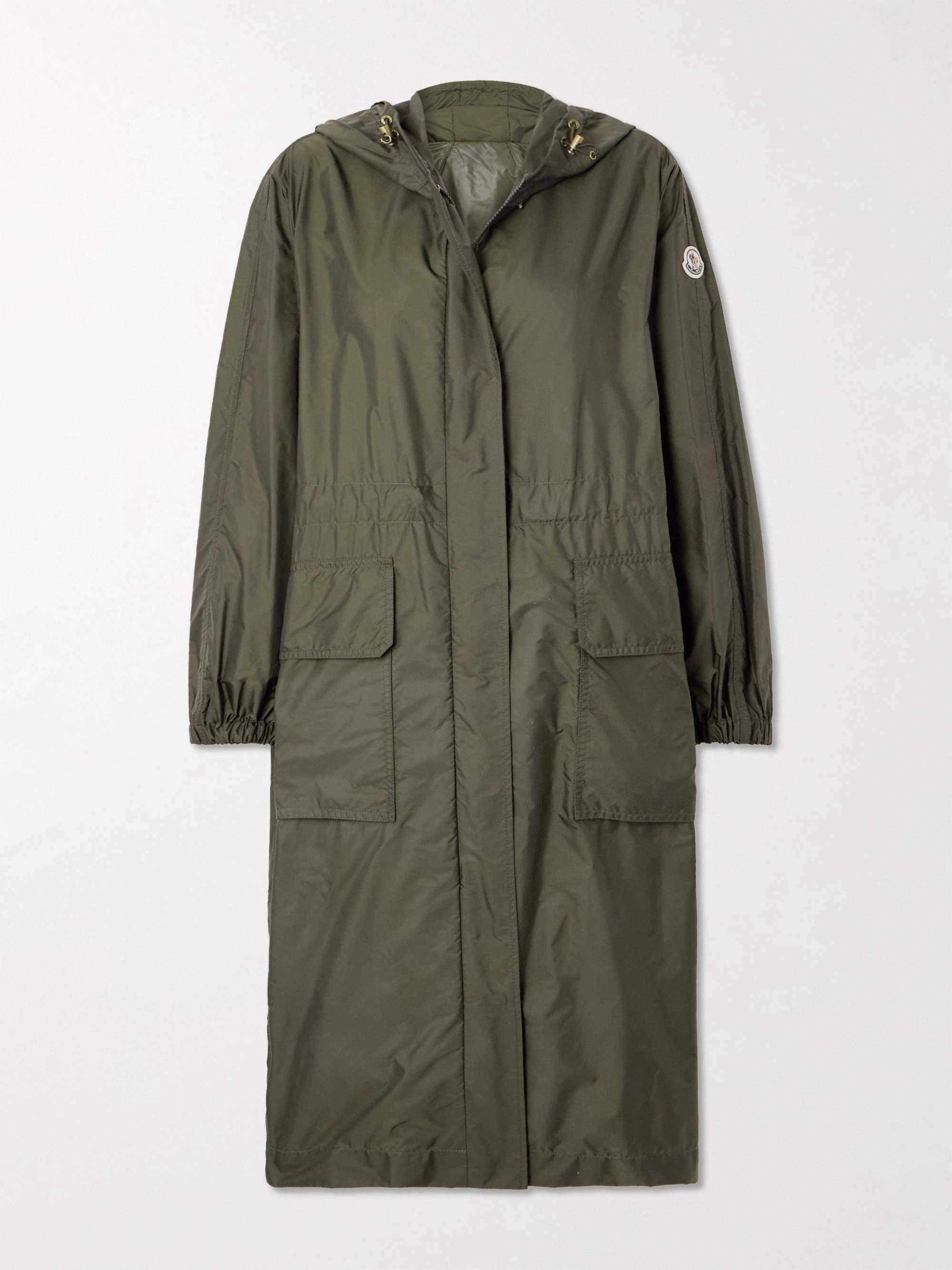 Hiengos shell hooded coat view