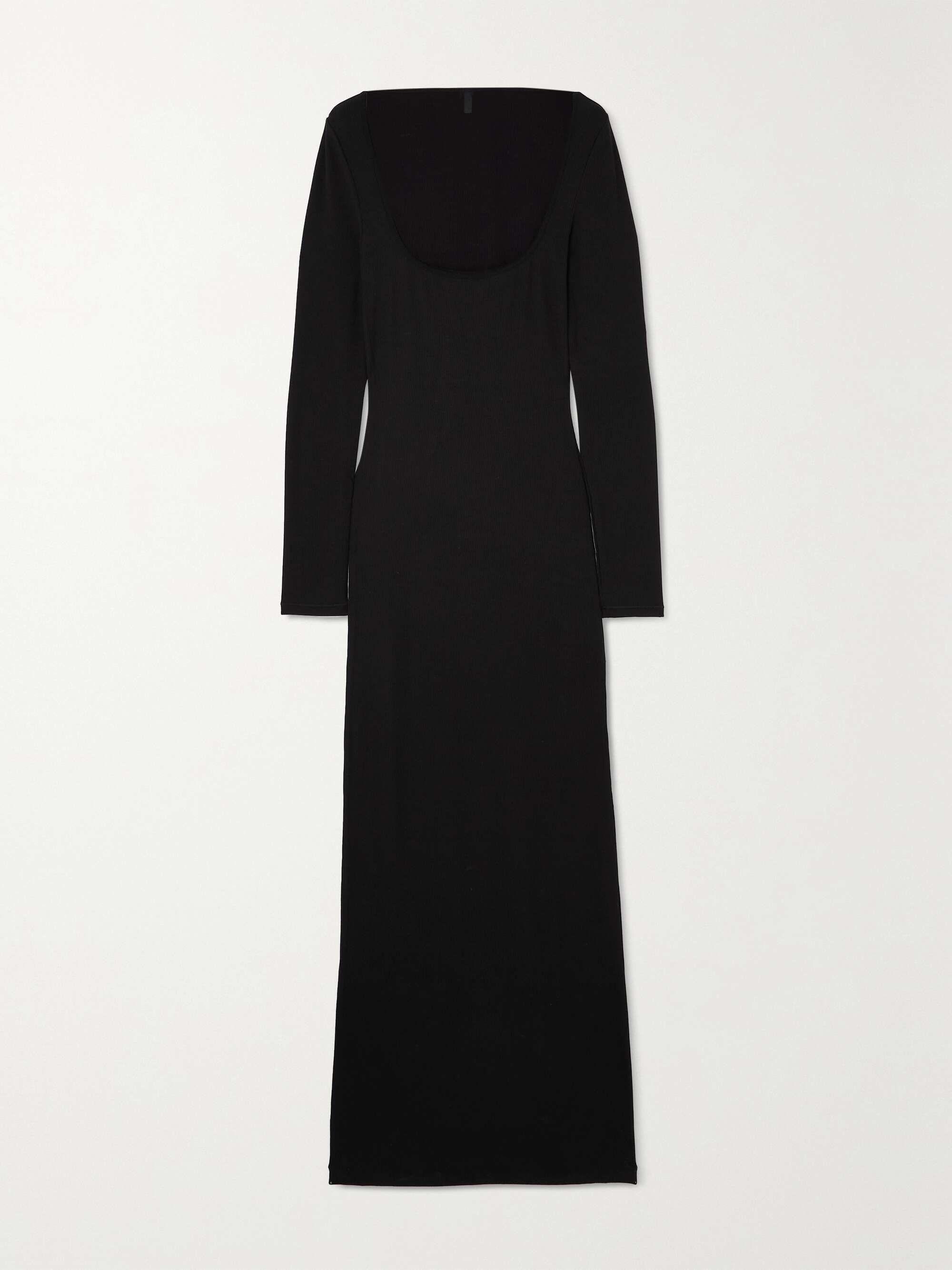 Soft Lounge ribbed stretch-modal maxi dress view