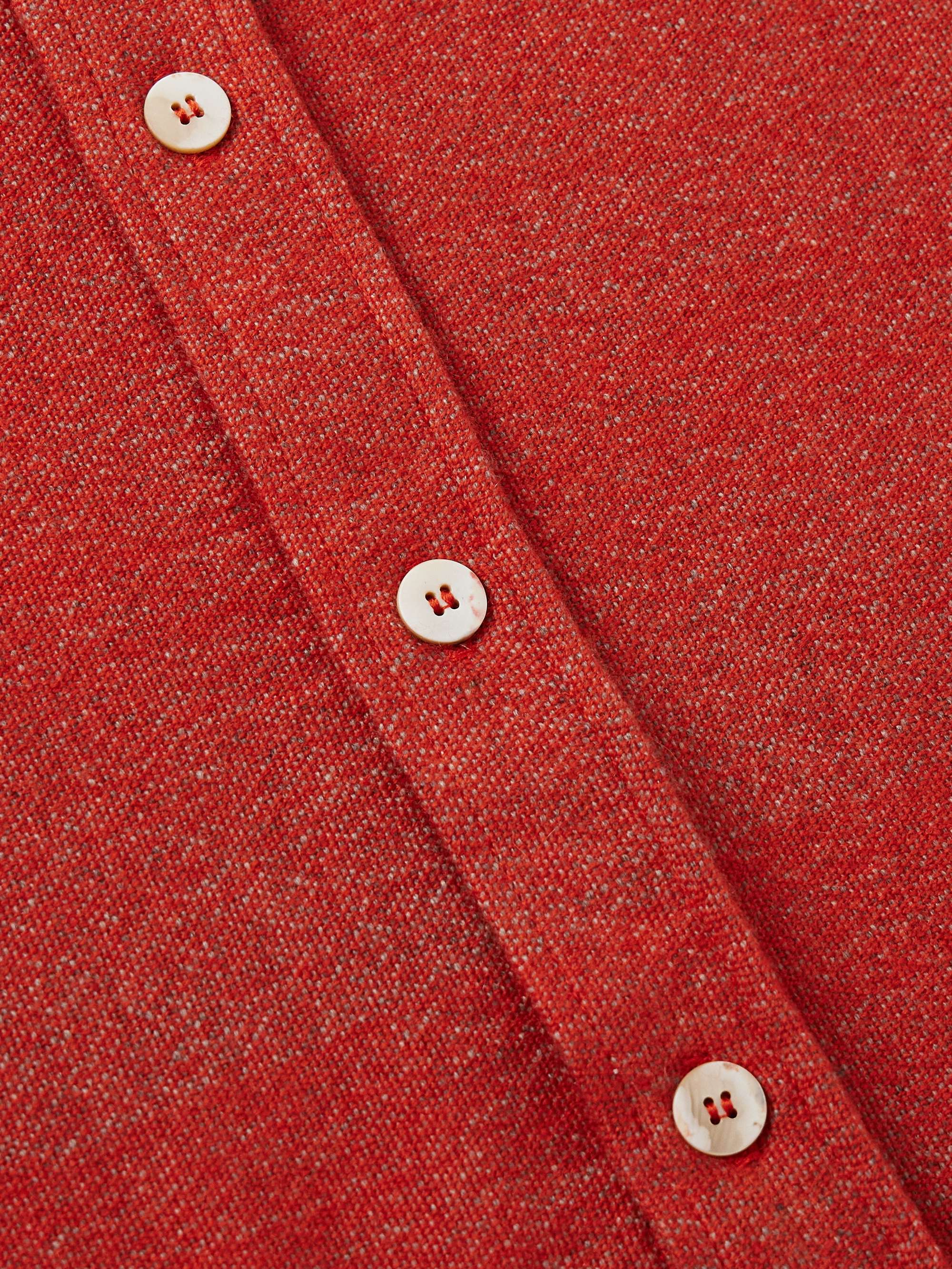 Cashmere-Jacquard Overshirt view