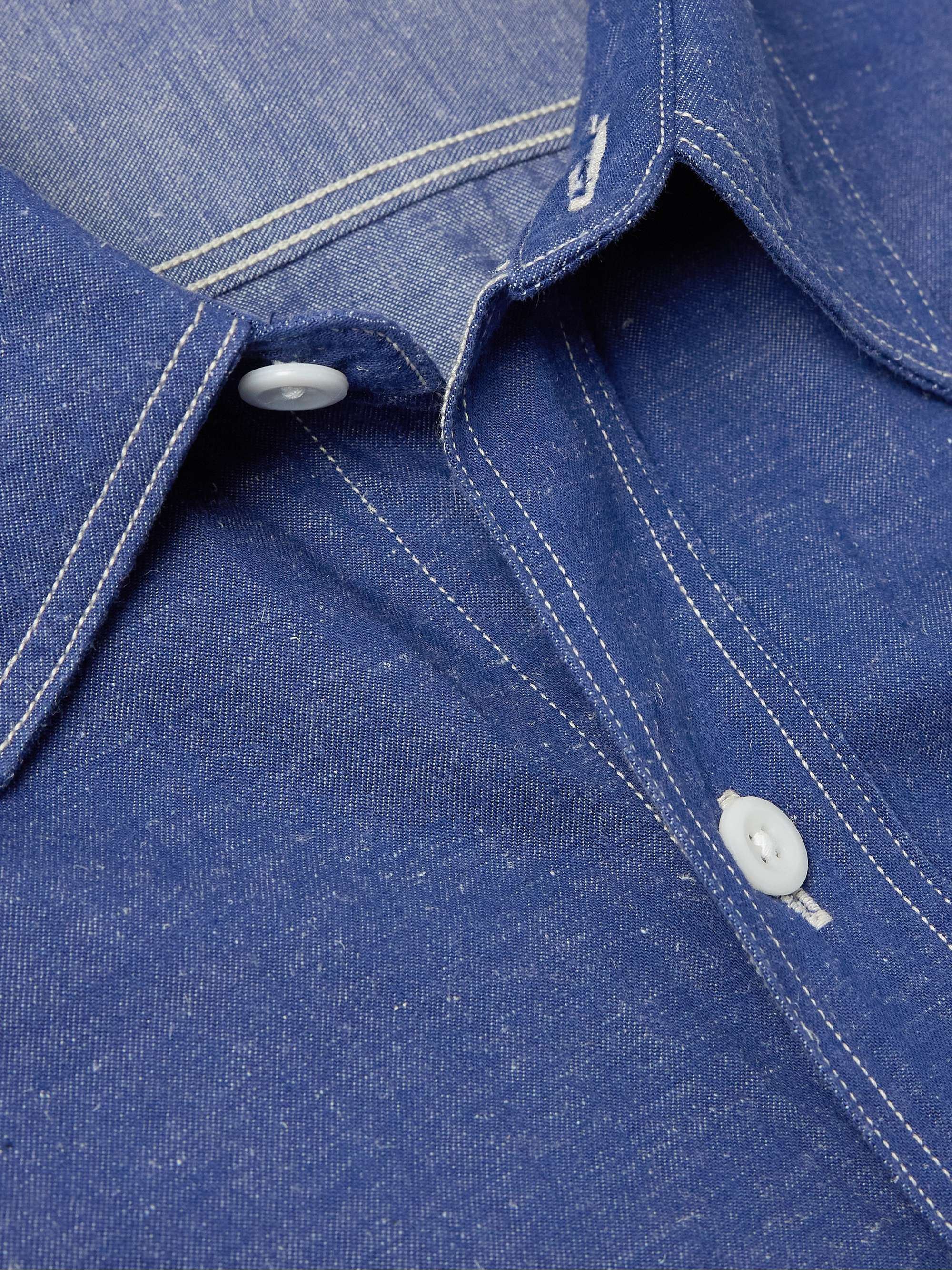 Work Cotton and Hemp-Blend Shirt view