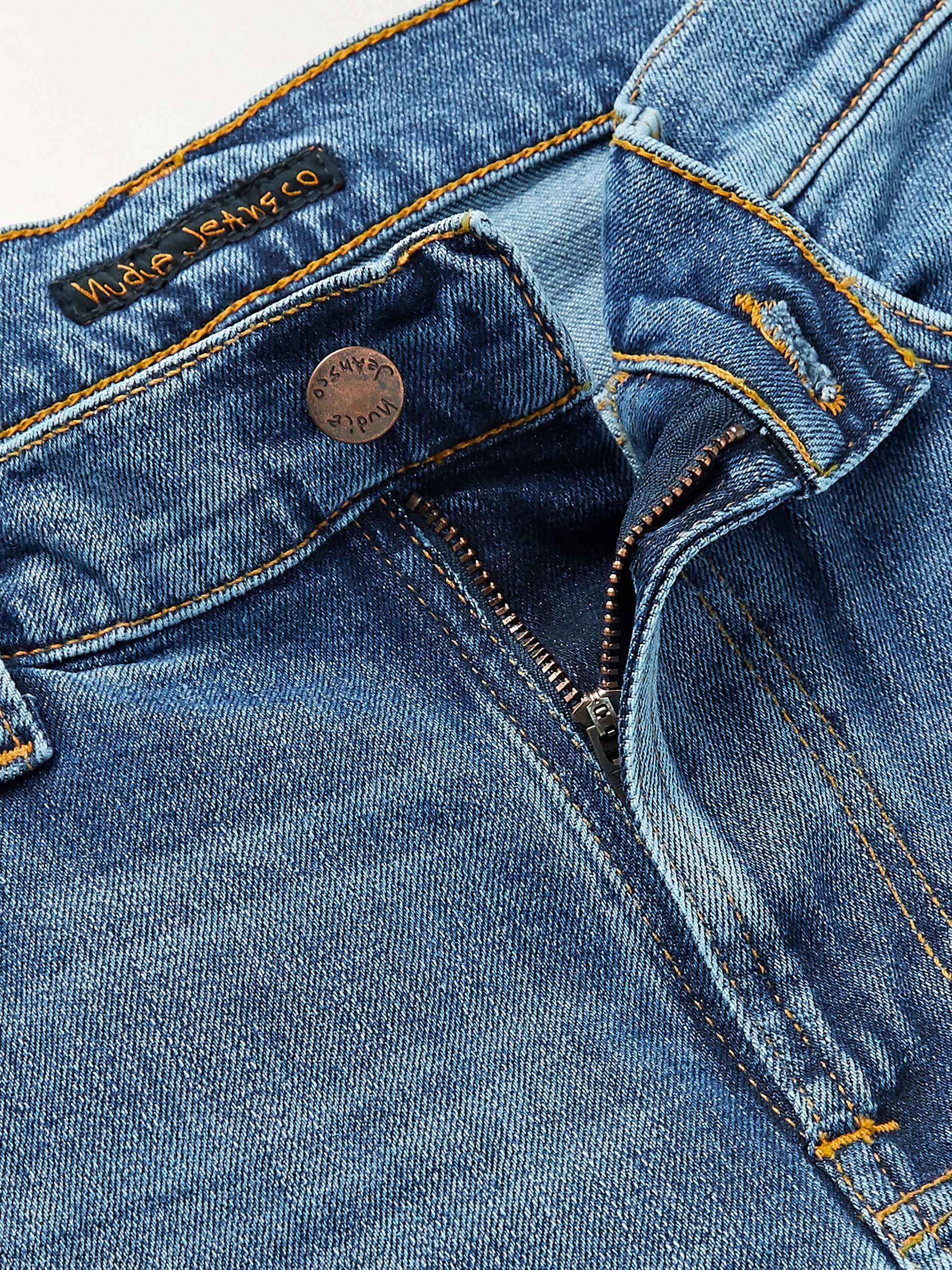 Lean Dean Slim-Fit Tapered Organic Stretch-Denim Jeans view