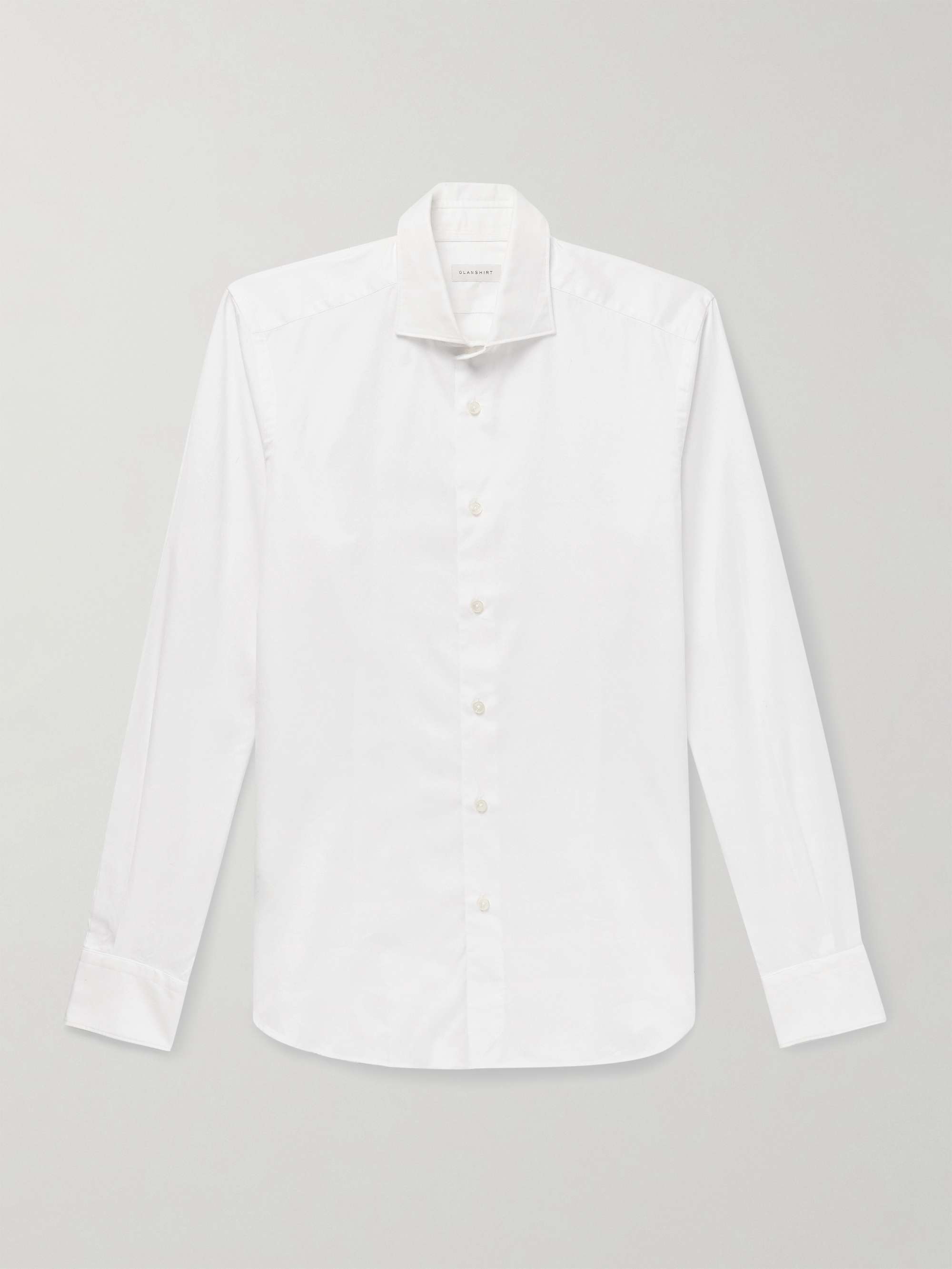 Glanshirt Slim-Fit Cotton Oxford Shirt view
