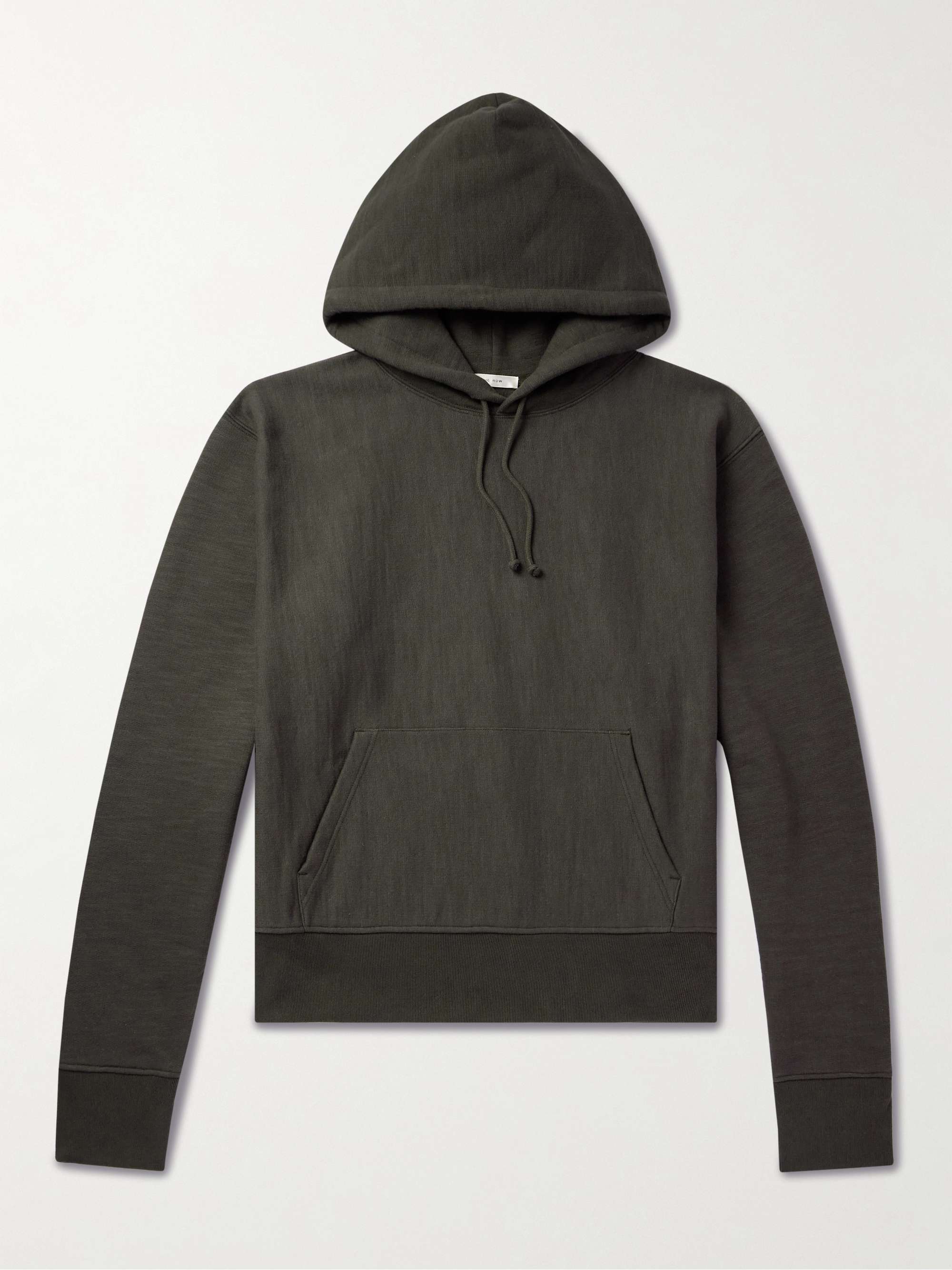 Naoki Cotton-Jersey Hoodie view