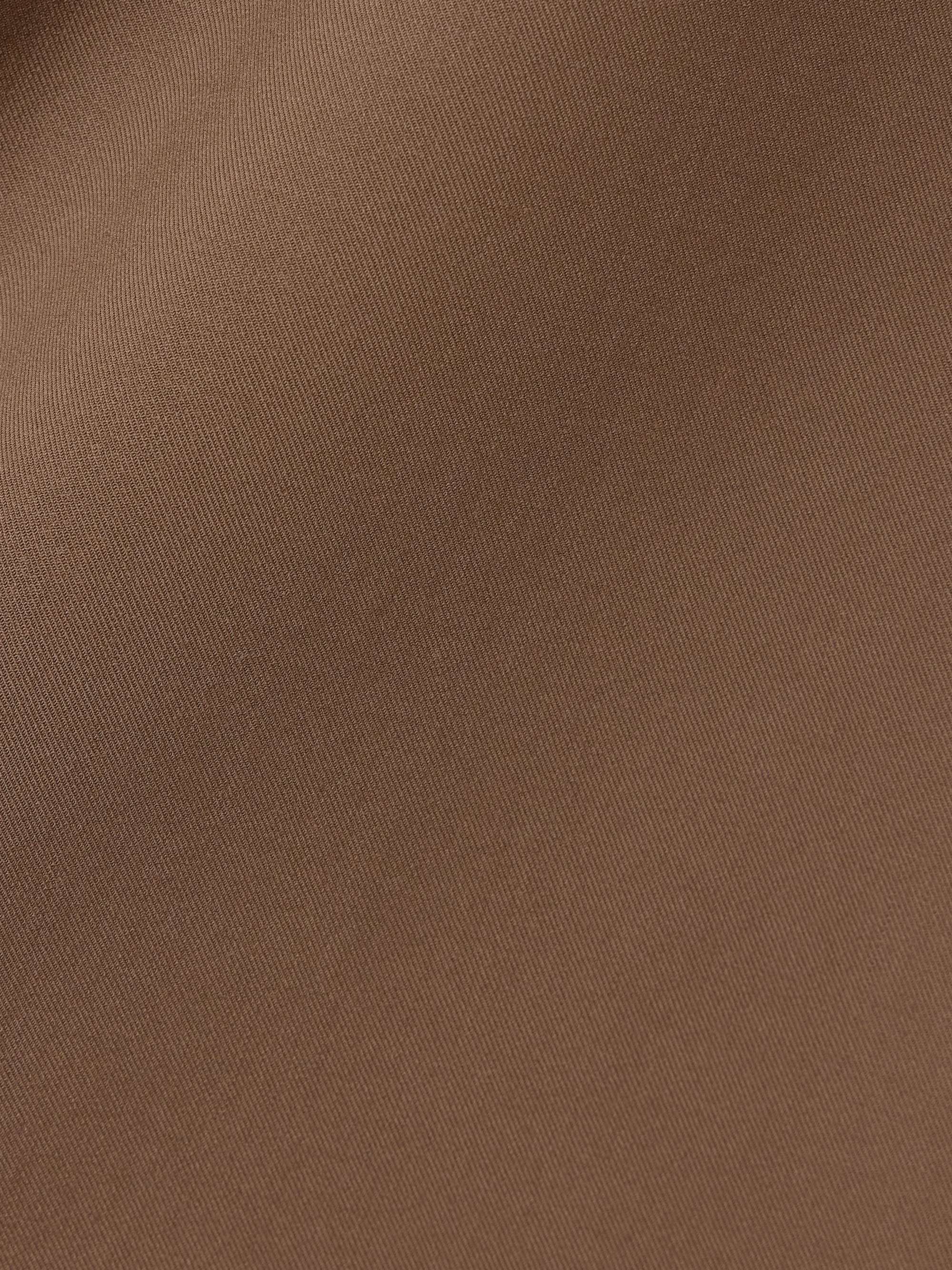 Samos stretch-wool twill maxi skirt view