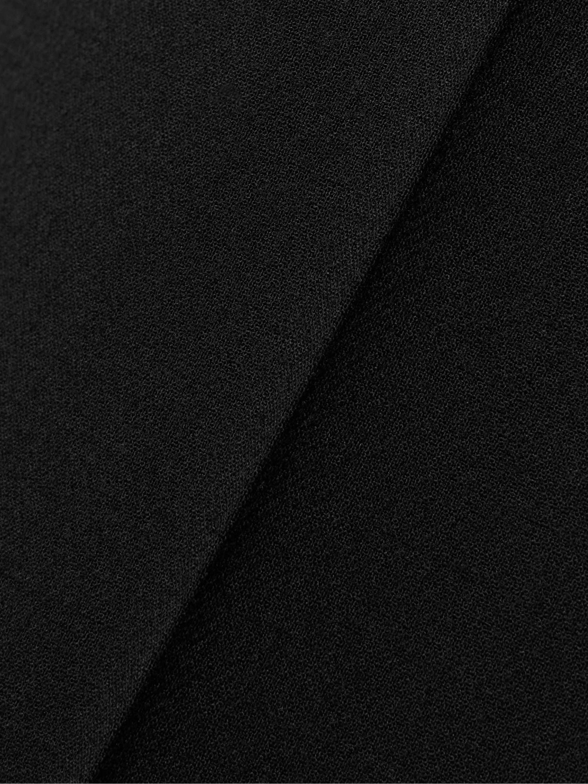 Norman belted wool straight-leg pants view
