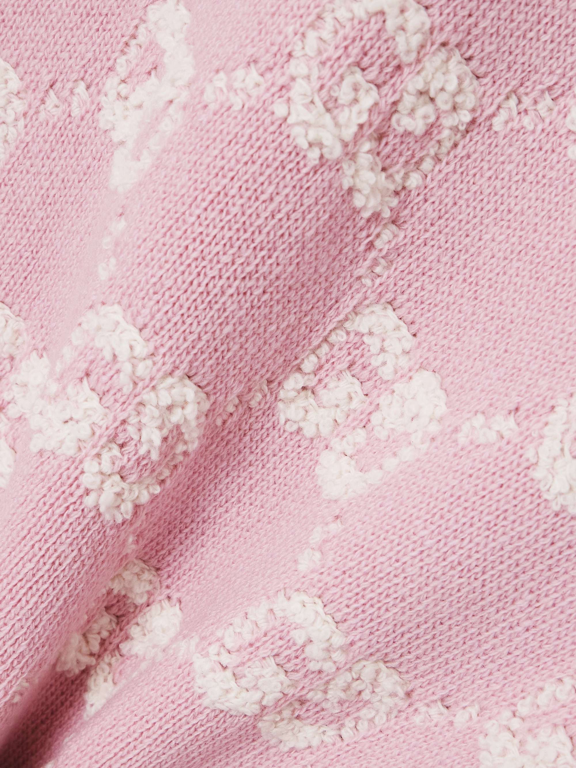 Wool bouclé-jacquard sweater view
