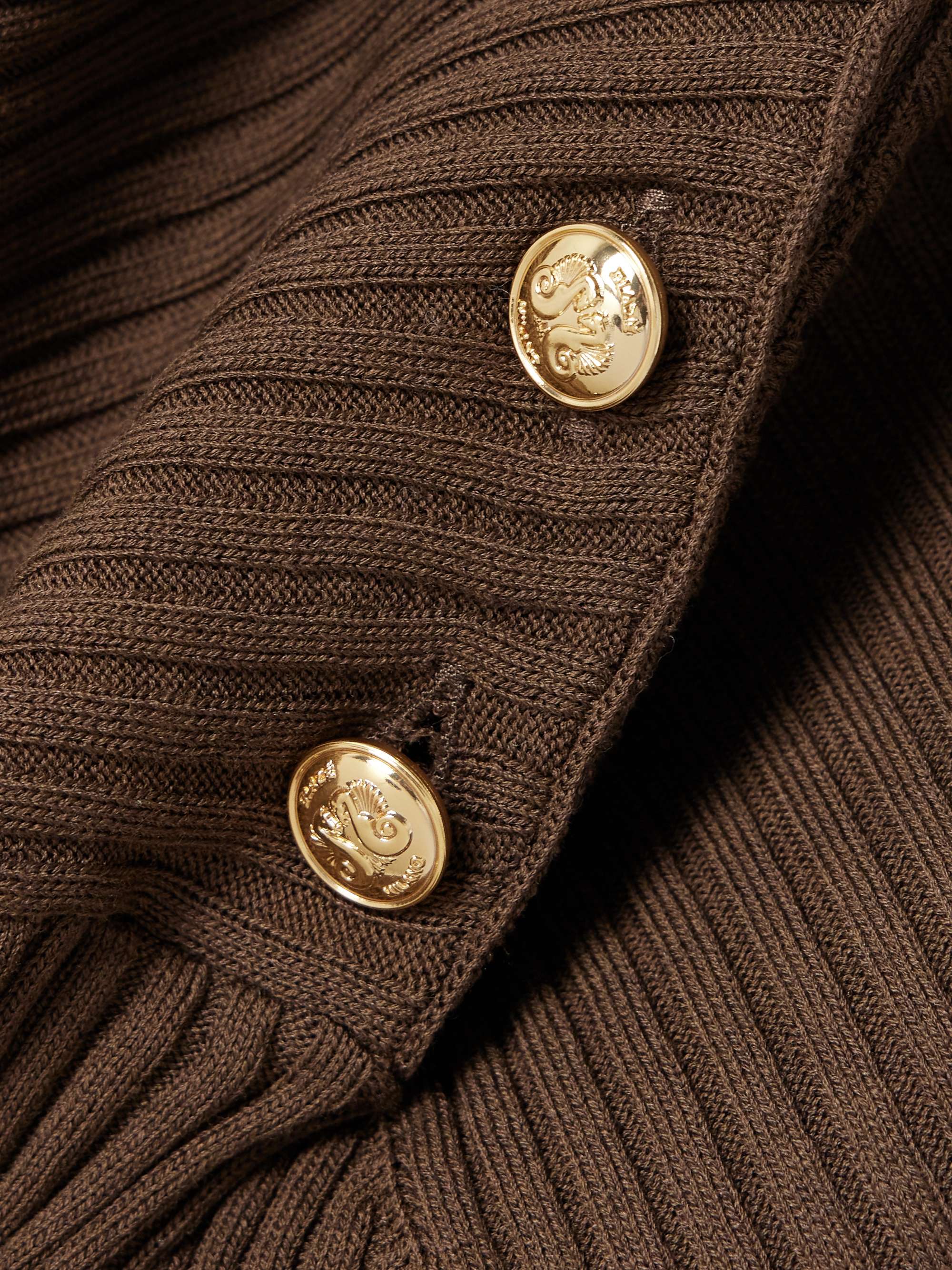Alegria ribbed silk and cotton-blend T-shirt view