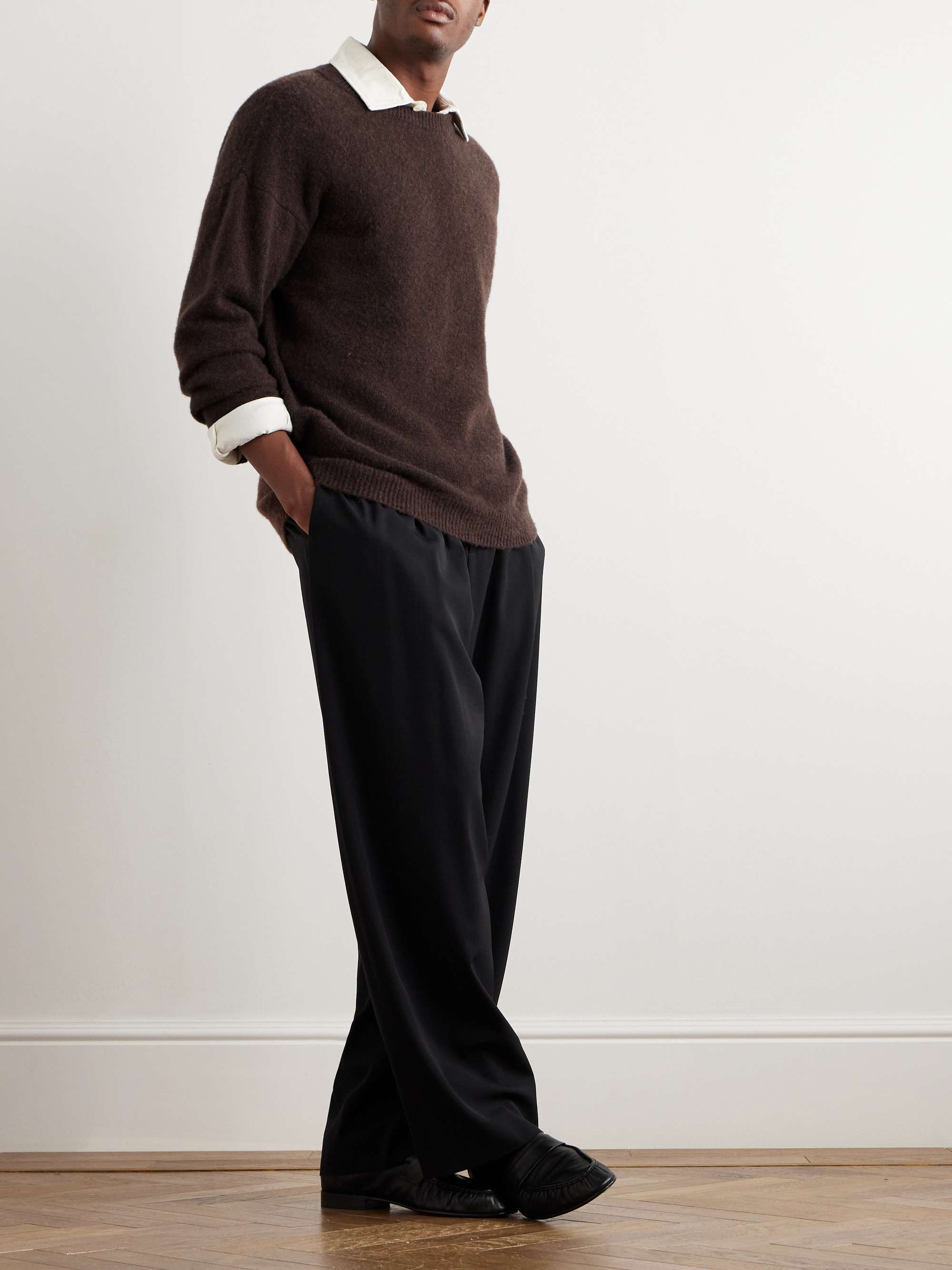 Brushed Cashmere Sweater view