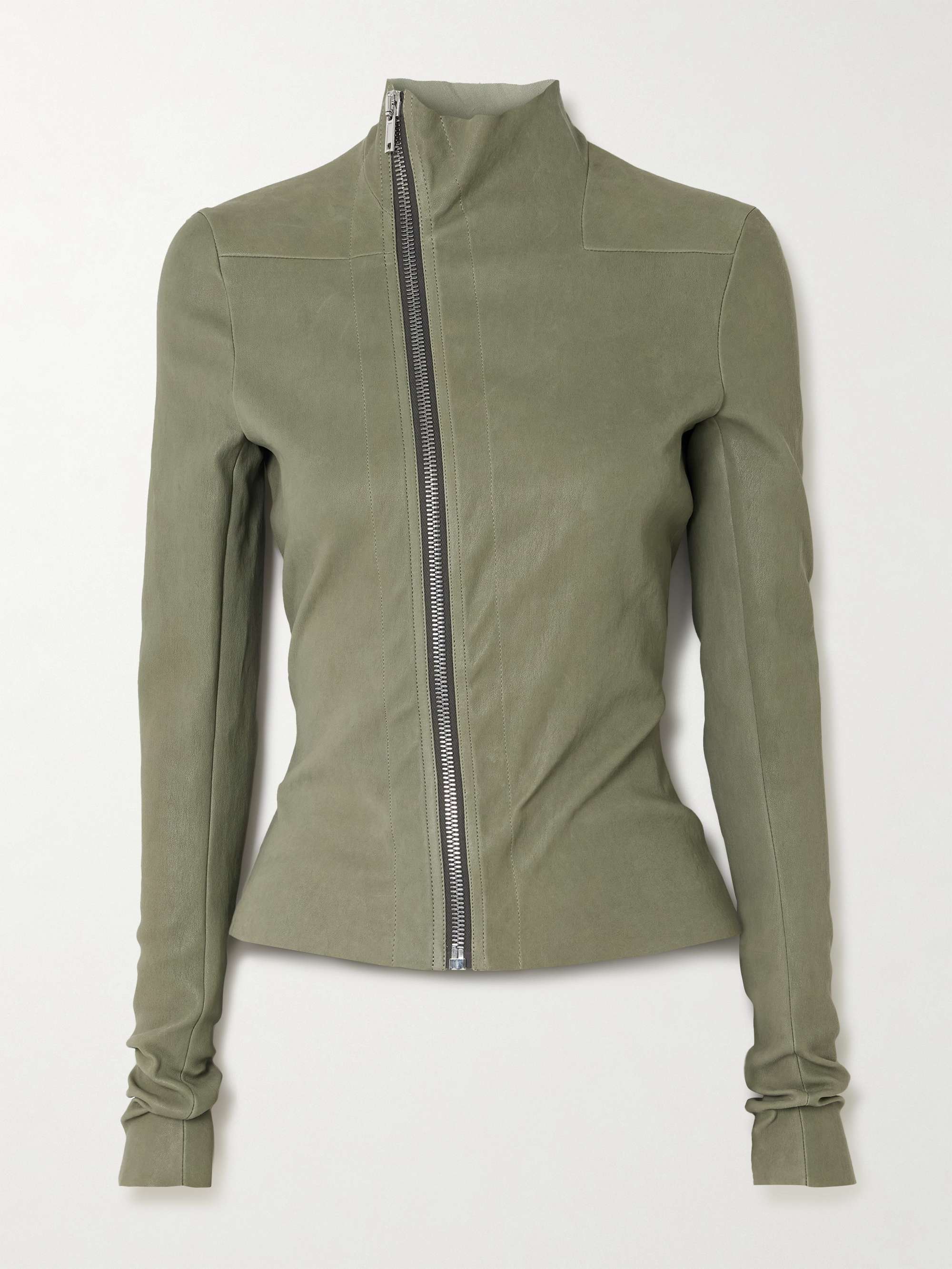 Gary leather biker jacket view