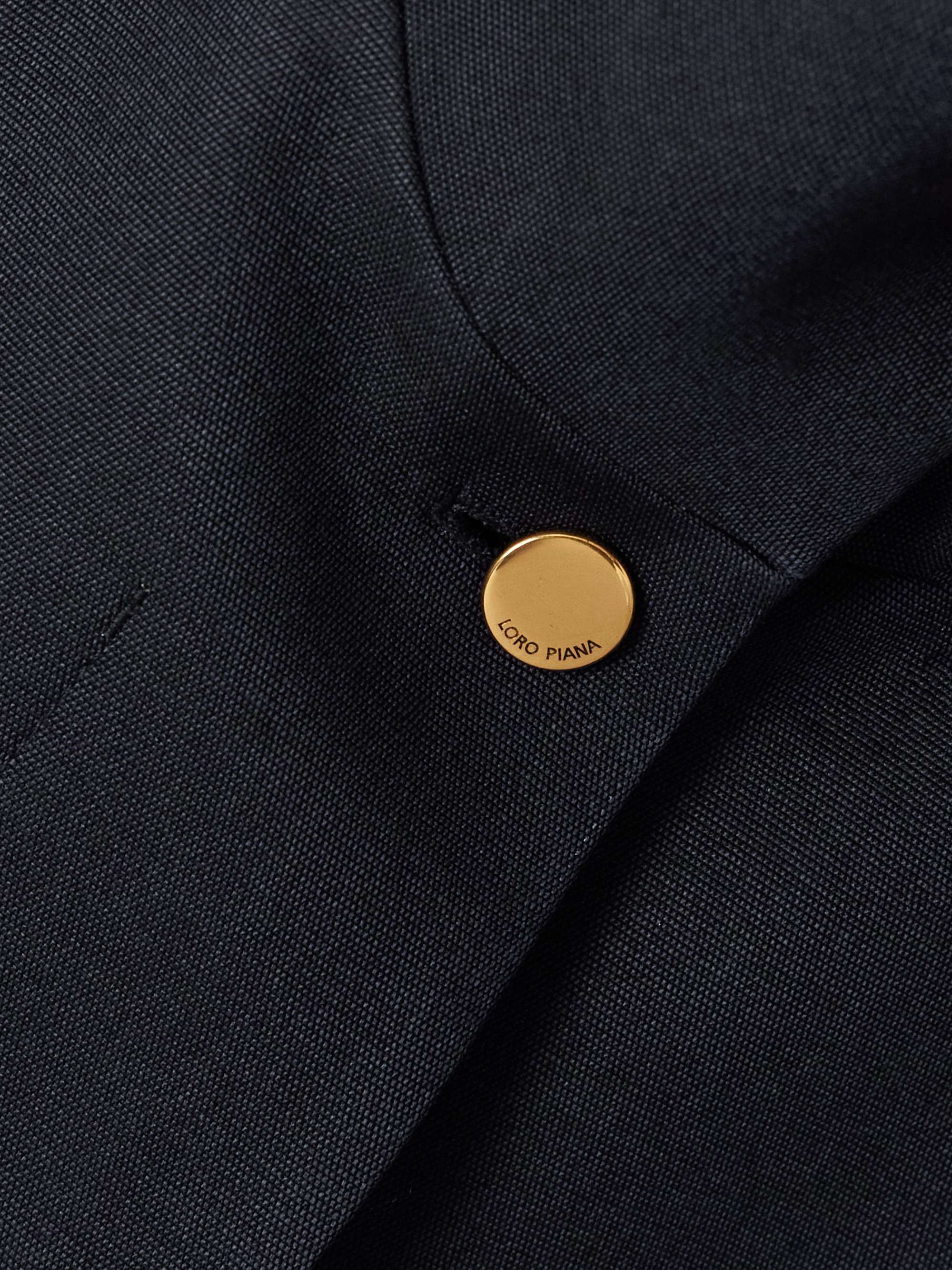 Danny wool and silk-blend coat view