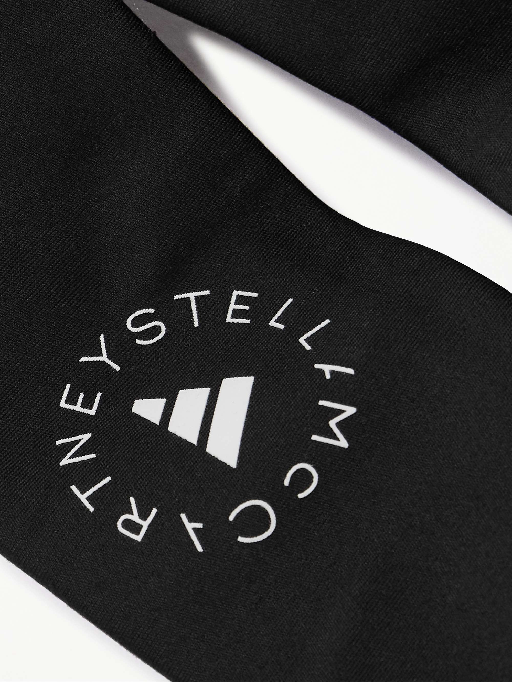 TrueStrength logo-print recycled stretch-jersey sports bra view