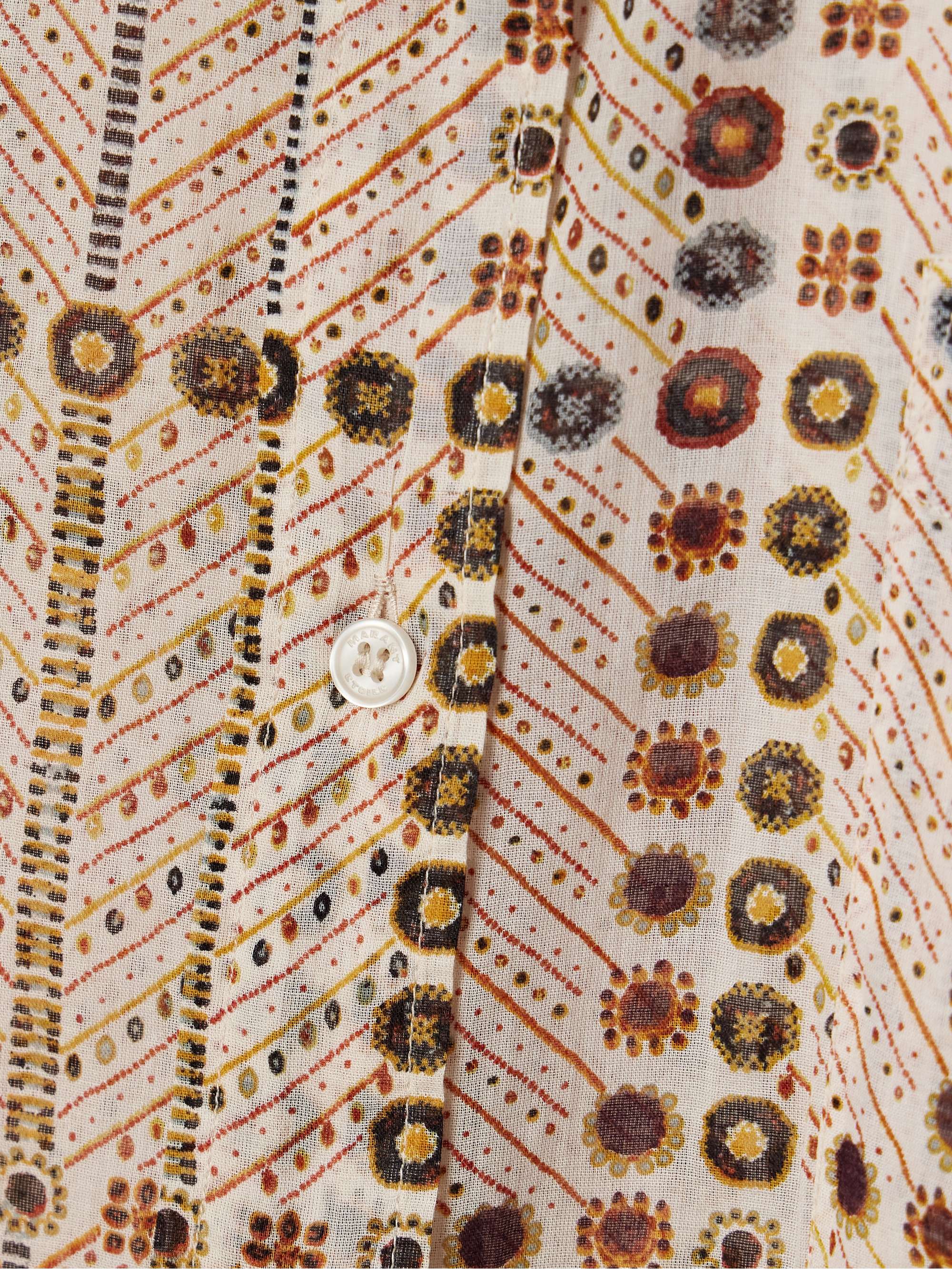 Mexika printed cotton-voile shirt view