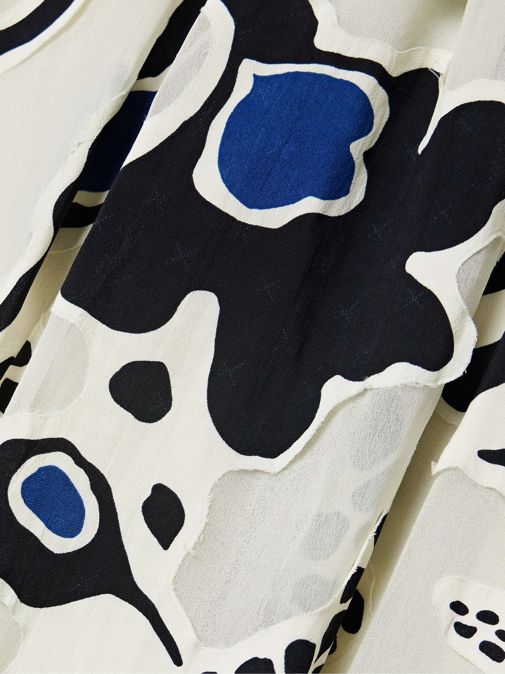 Leilani appliquéd printed crepe maxi dress view