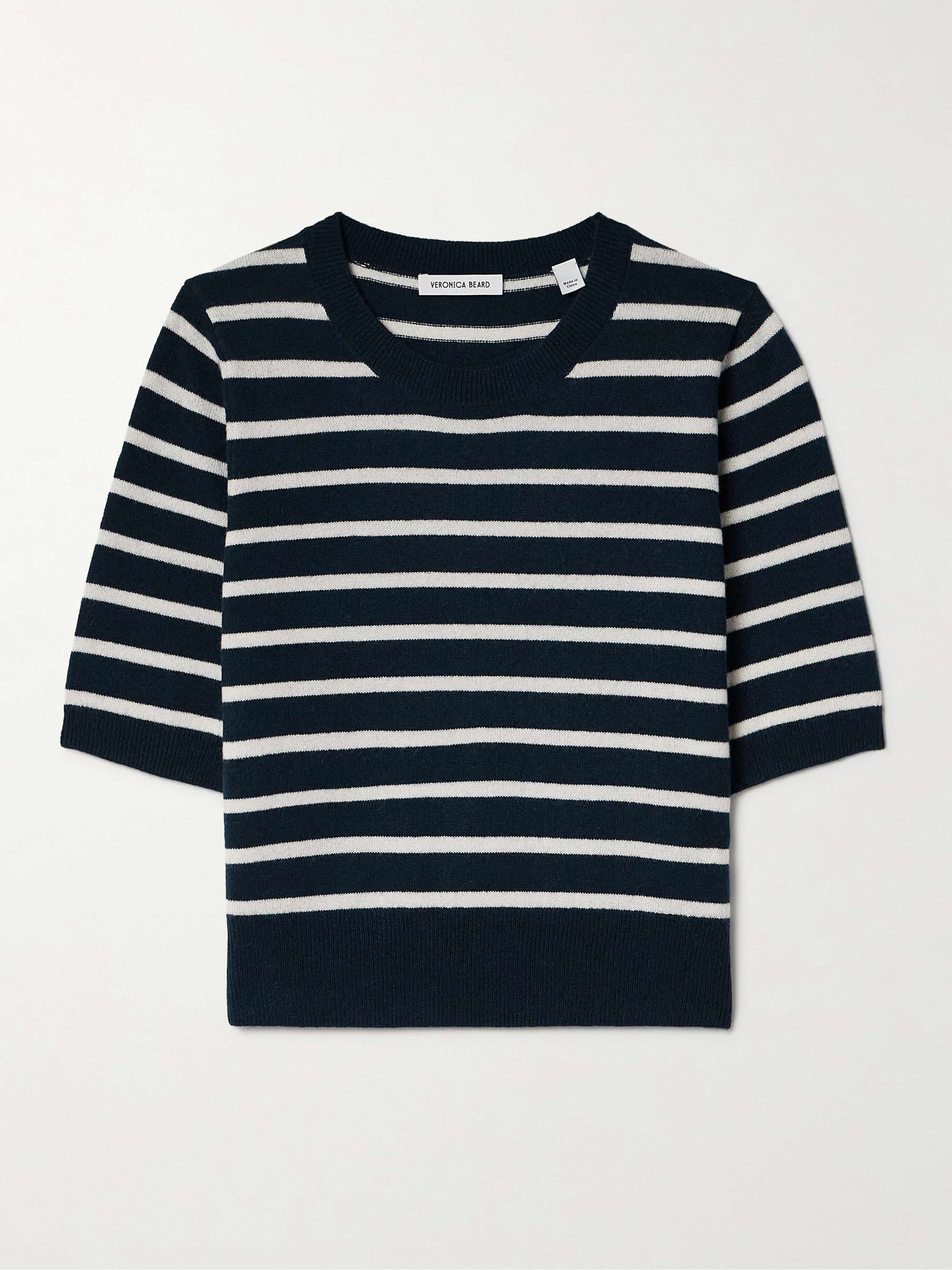 Shana striped cashmere sweater view