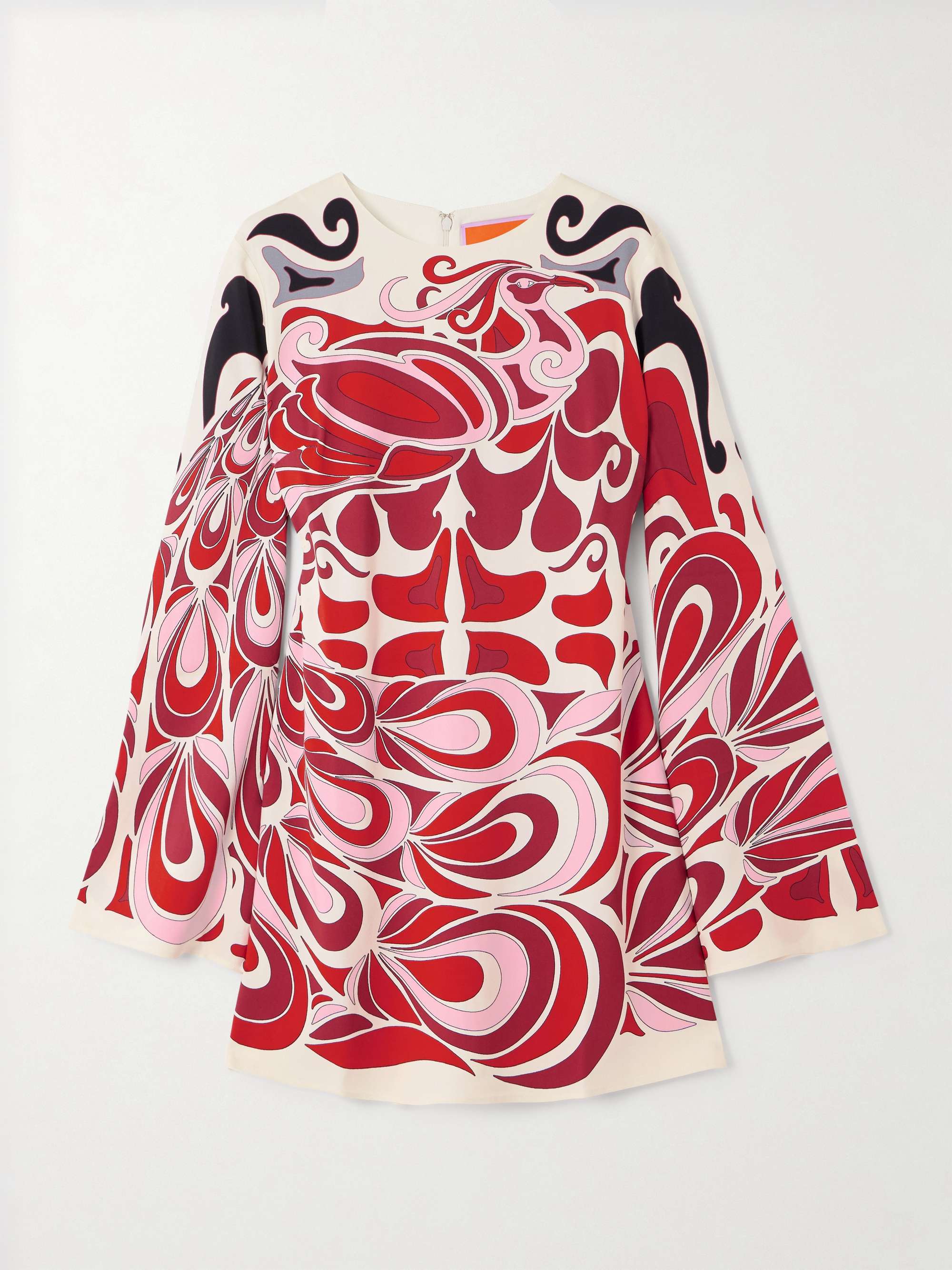 Icon Supremes printed crepe mini dress view