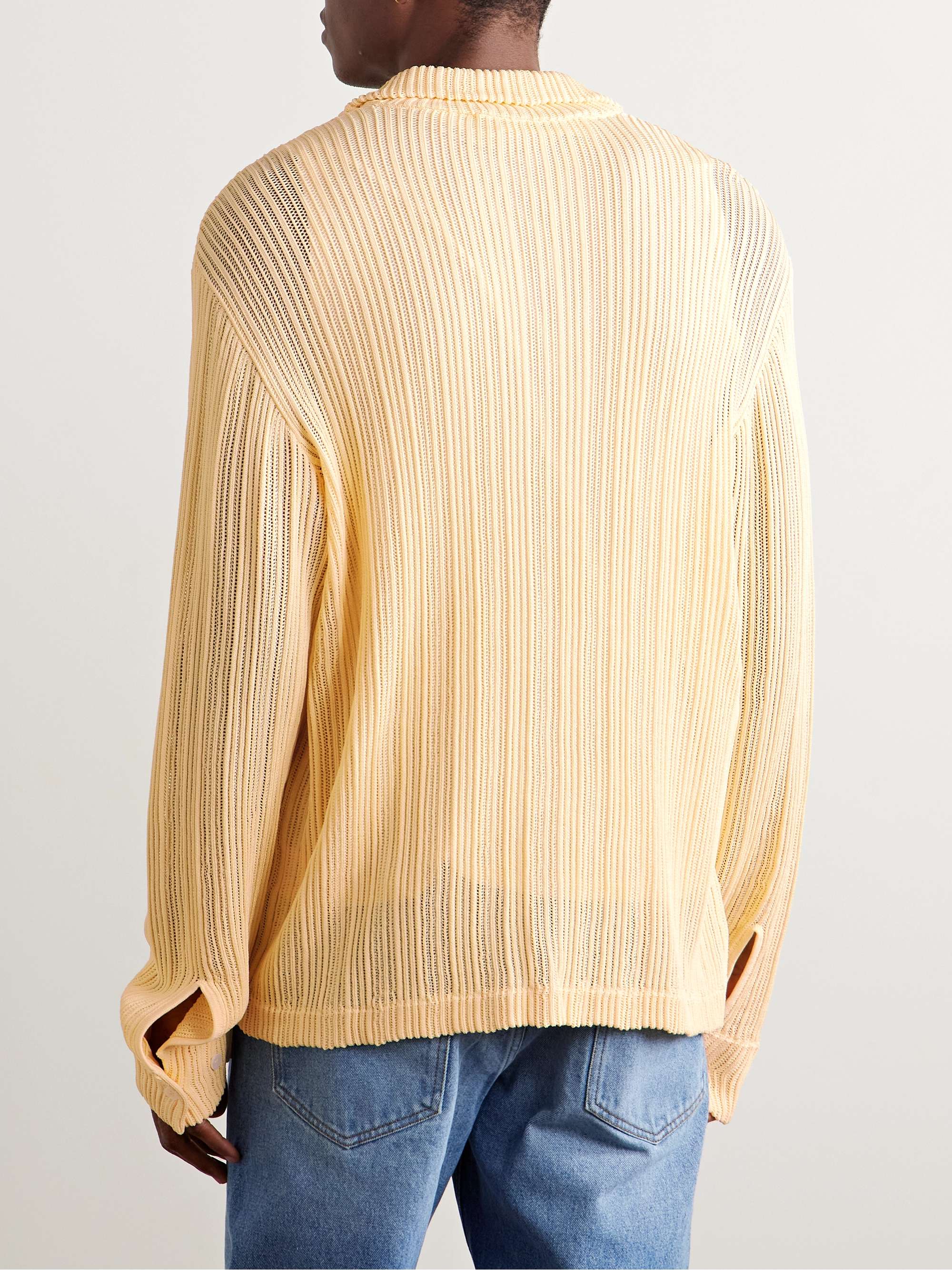 Jacques Pointelle-Knit Cardigan view