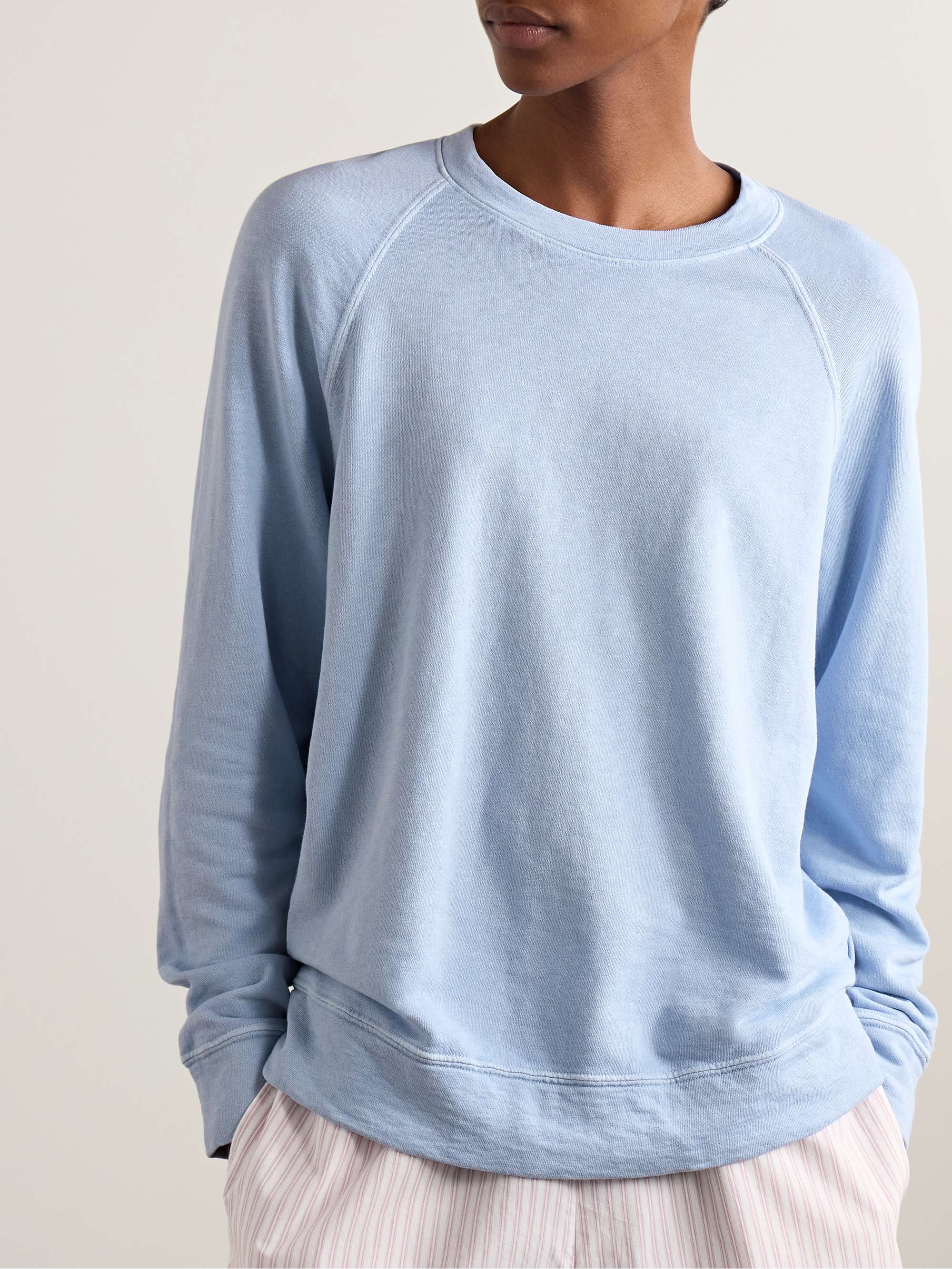 Cotton-terry sweatshirt view