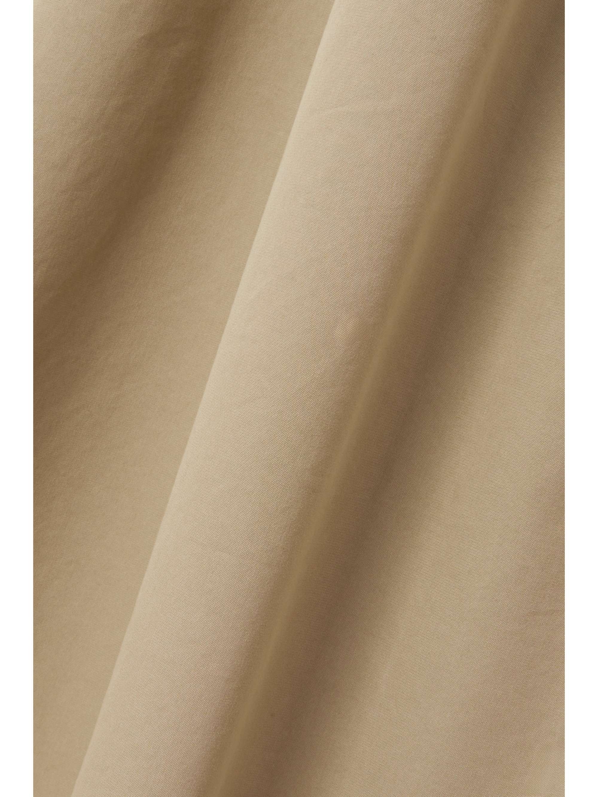 Tie-detailed cotton-blend maxi dress view
