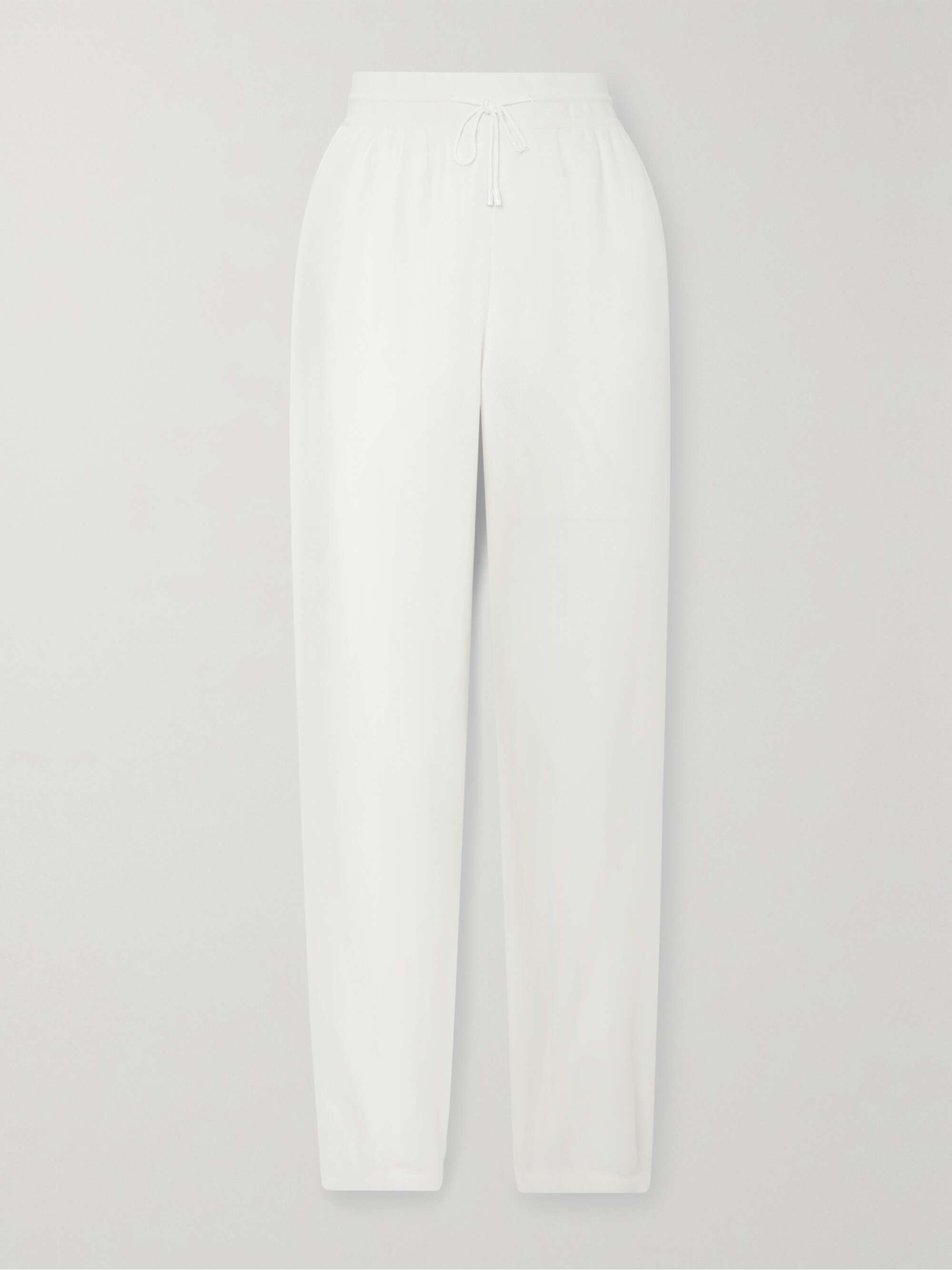 Paraggi cotton tapered track pants view