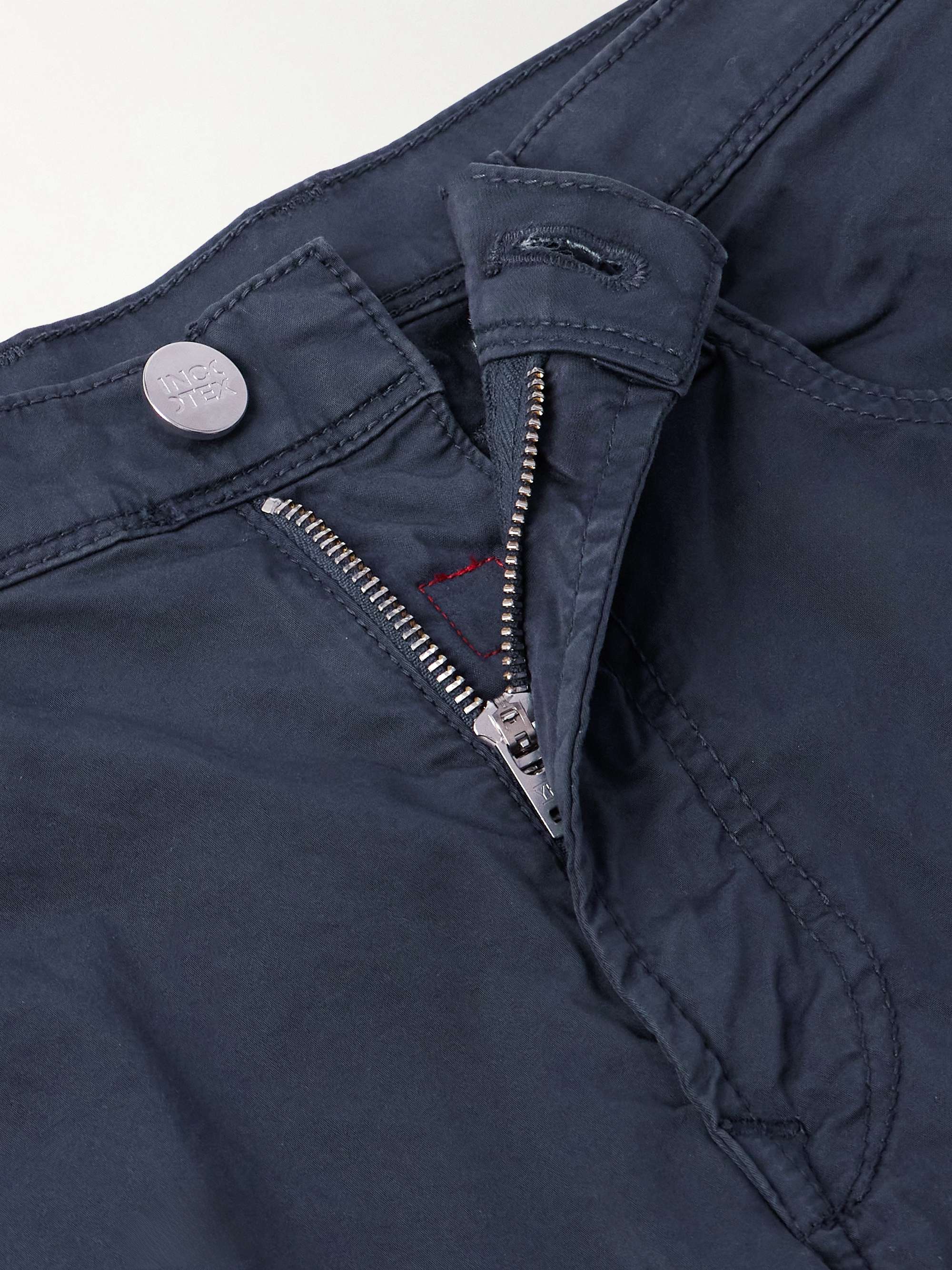 Division Straight-Leg Cotton-Blend Shorts view